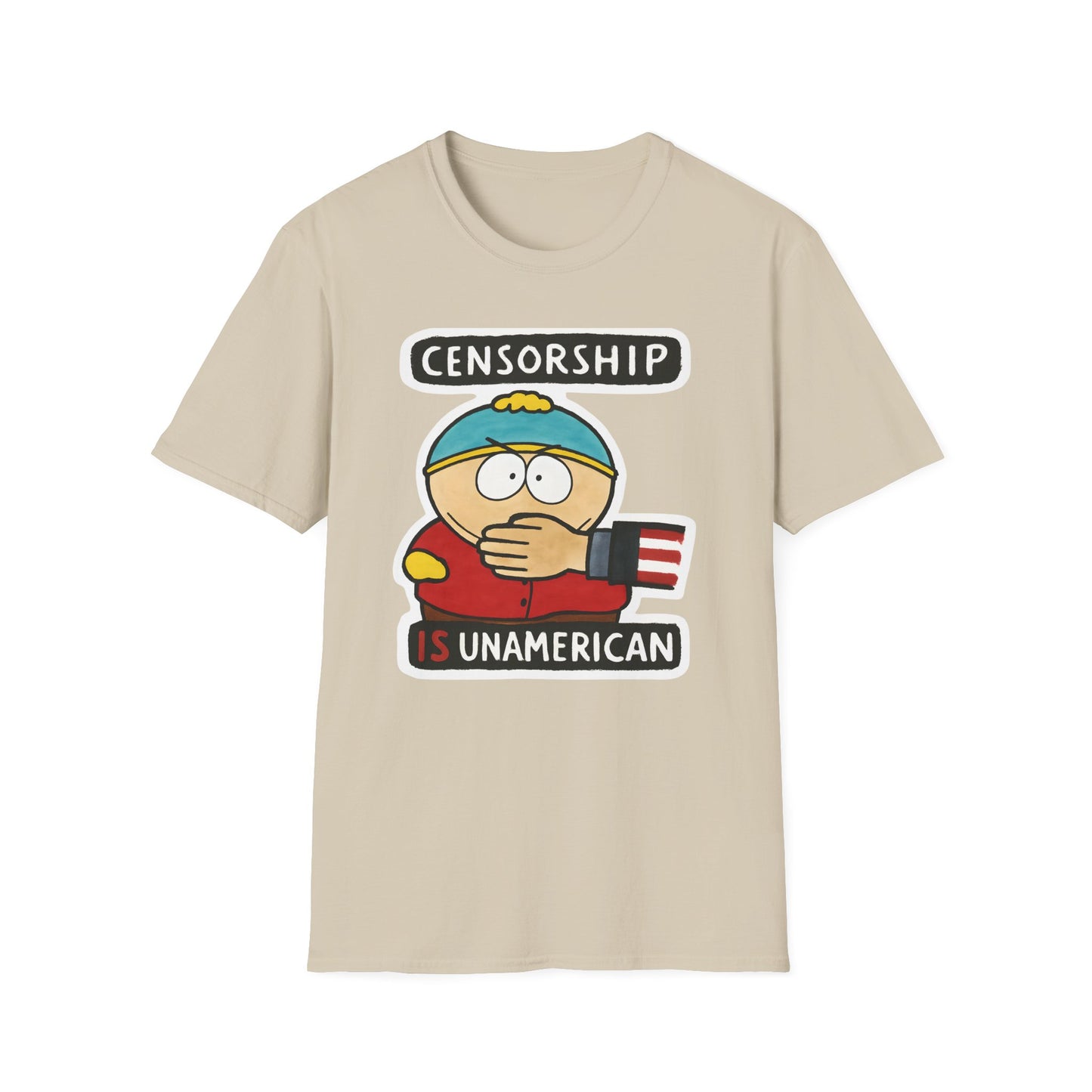 Anti-Censorship unisex Tee, Protest Clothing, Graphic Tee, Casual Wear, Gift for Activists, Free Speech, unamerican censorship tee unisex fit