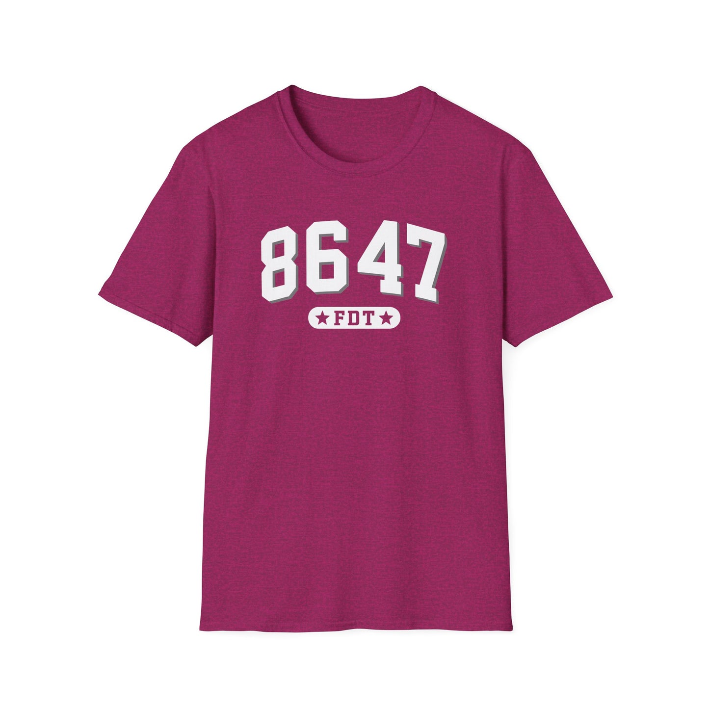 8647 FDT T-Shirt, Unisex Softstyle Tee, anti trump tee, resistance tee, FDT tshirt, protest tee, statement tshirt