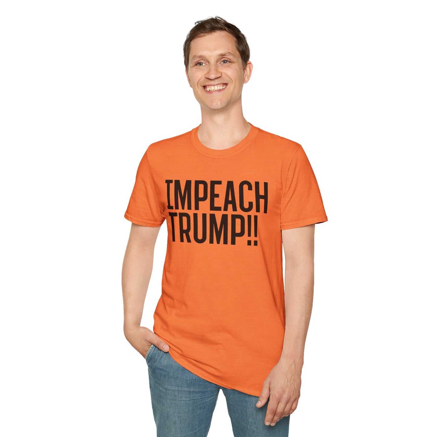 Impeach Trump!! front We've Had Enough back T-Shirt | Impeach Trump!!, Political Apparel, Comfortable Graphic Tee, Statement Top