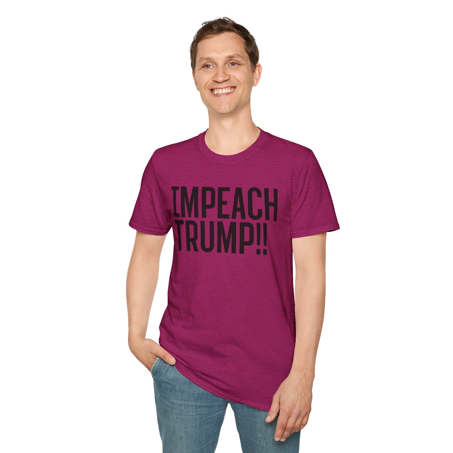 Impeach Trump!! front We've Had Enough back T-Shirt | Impeach Trump!!, Political Apparel, Comfortable Graphic Tee, Statement Top