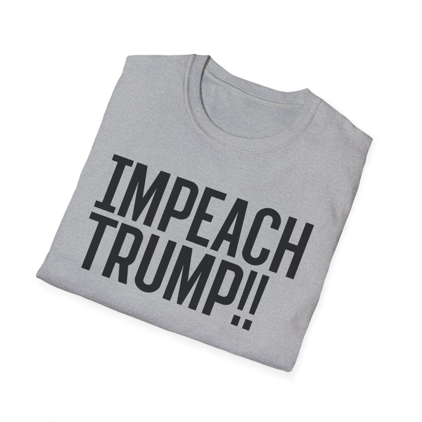 Impeach Trump!! front We've Had Enough back T-Shirt | Impeach Trump!!, Political Apparel, Comfortable Graphic Tee, Statement Top