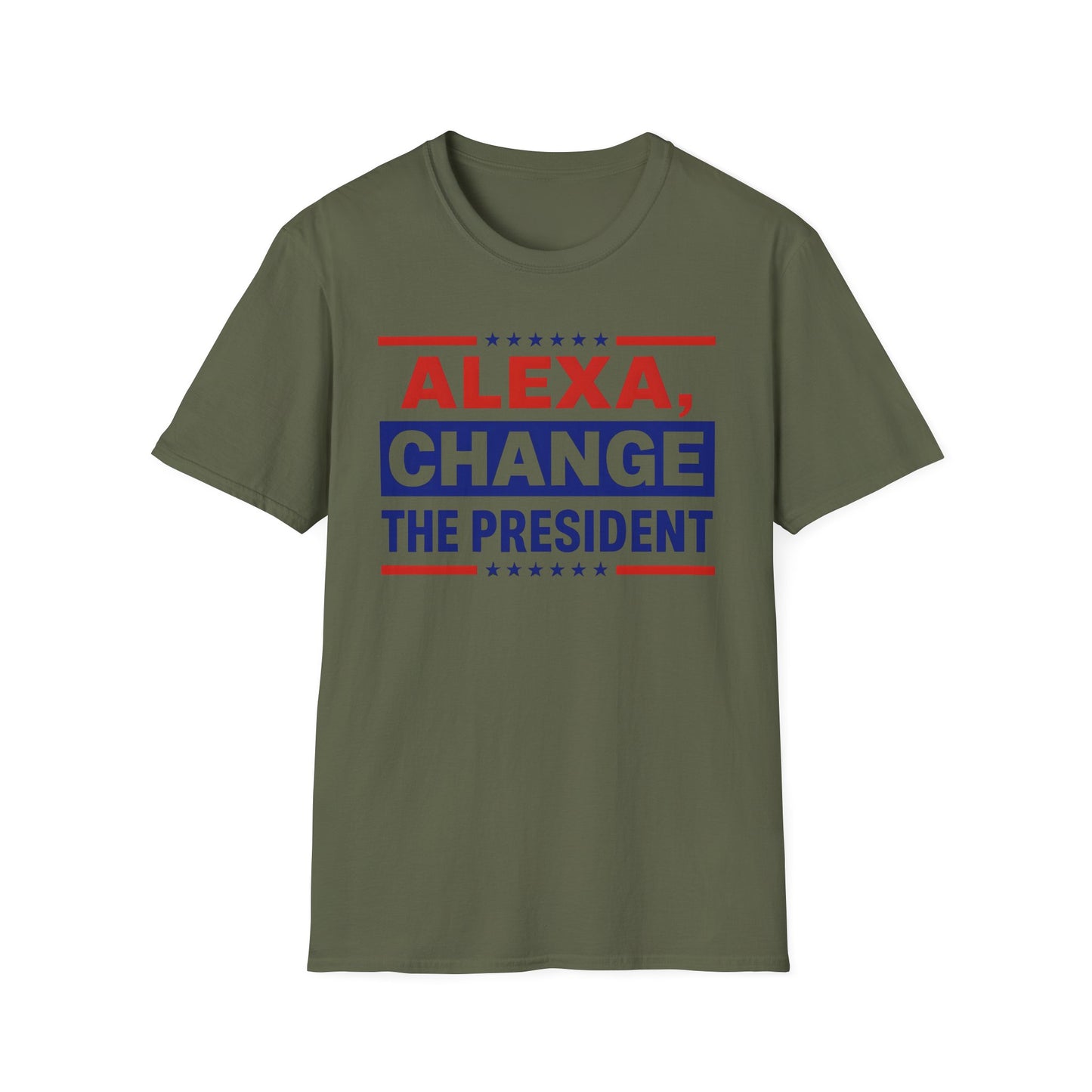Alexa, change the President unisex T-Shirt, Election Tee, Unisex Graphic Shirt, Gift for Politics Lovers, Change the President Shirt