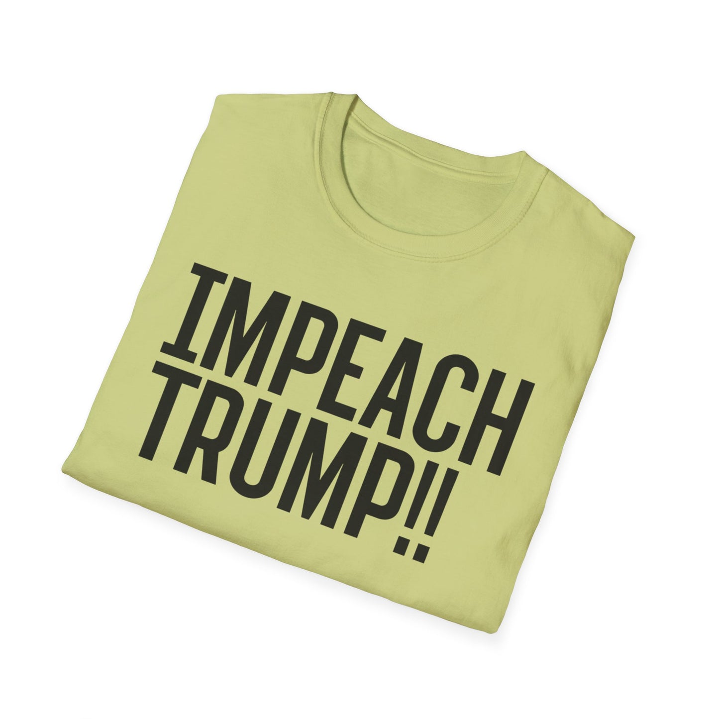 Impeach Trump!! front We've Had Enough back T-Shirt | Impeach Trump!!, Political Apparel, Comfortable Graphic Tee, Statement Top
