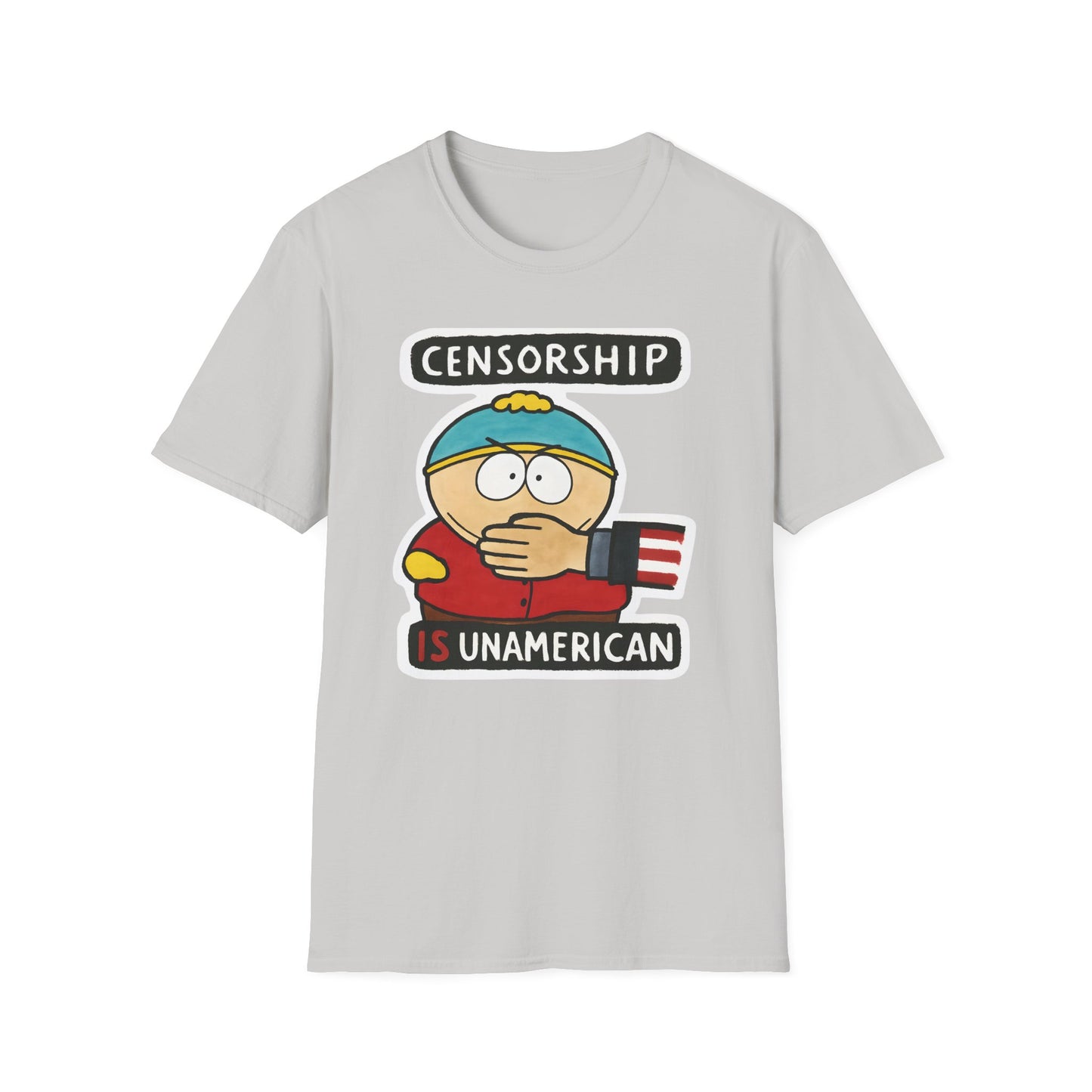 Anti-Censorship unisex Tee, Protest Clothing, Graphic Tee, Casual Wear, Gift for Activists, Free Speech, unamerican censorship tee unisex fit