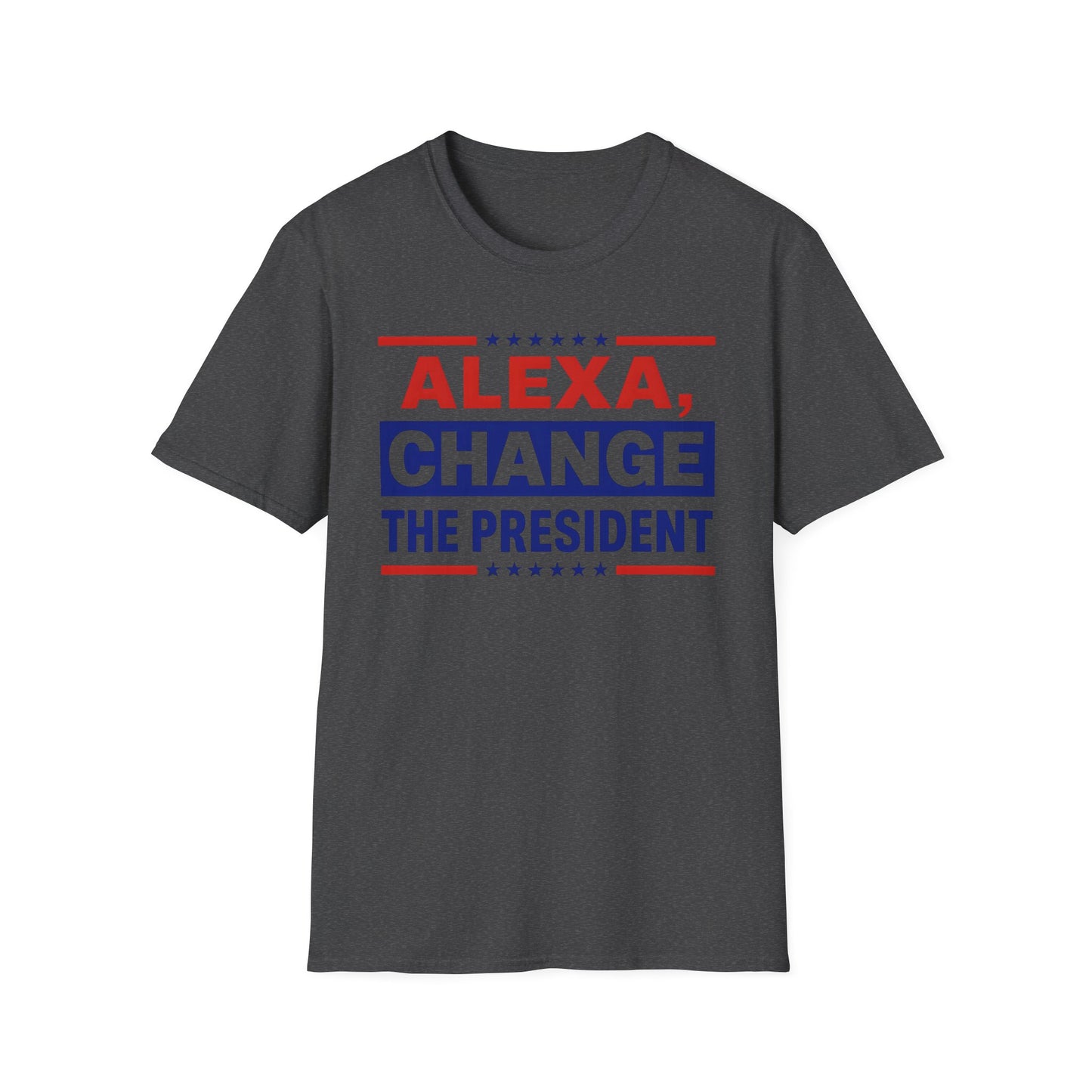 Alexa, change the President unisex T-Shirt, Election Tee, Unisex Graphic Shirt, Gift for Politics Lovers, Change the President Shirt