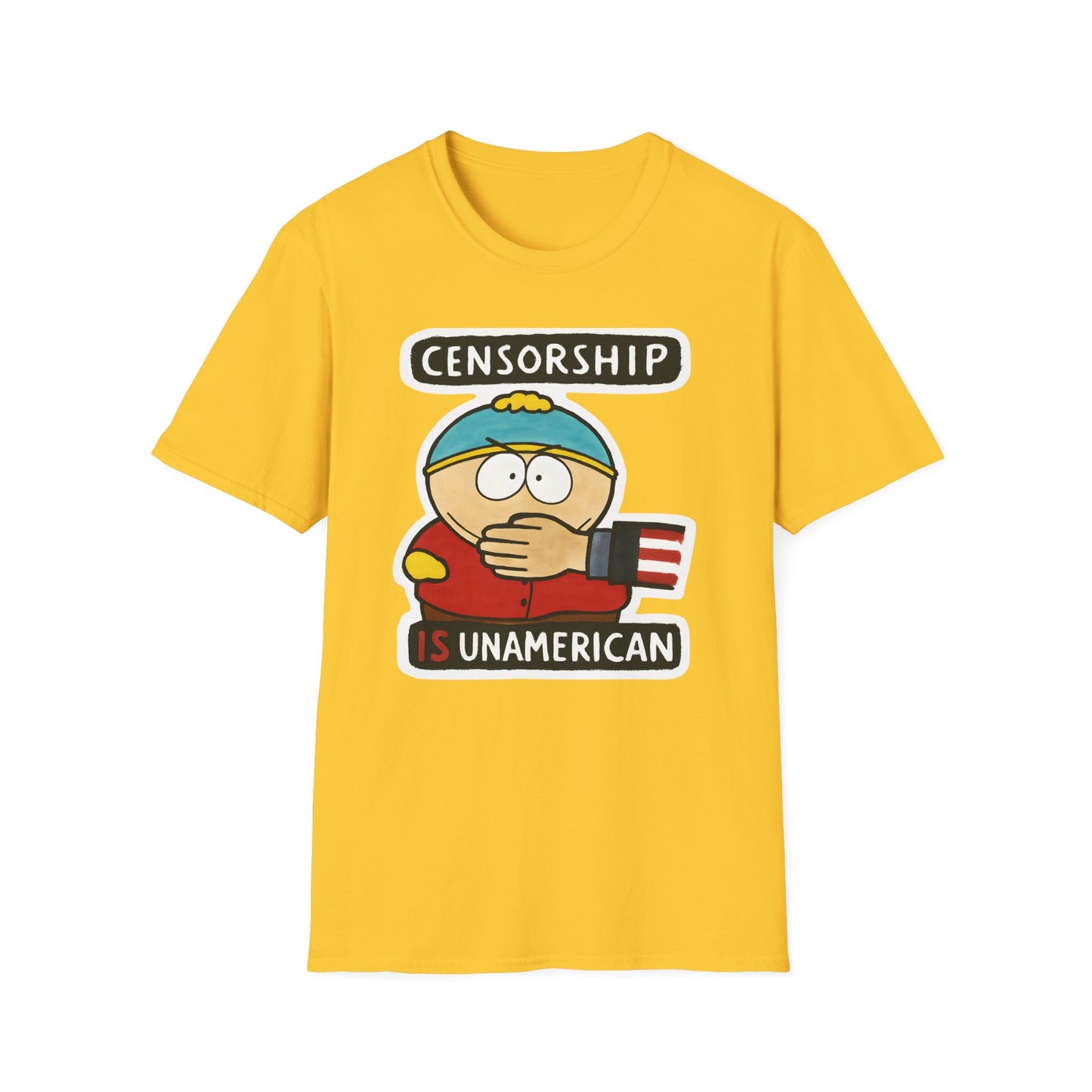 Anti-Censorship unisex Tee, Protest Clothing, Graphic Tee, Casual Wear, Gift for Activists, Free Speech, unamerican censorship tee unisex fit