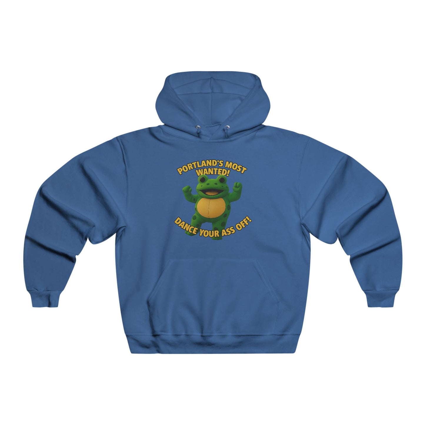 Dance Your Ass Off Portland!  Frog Hoodie - Fun and Cozy Sweatshirt for Animal Lovers, Perfect Gift for Birthdays, Holidays, Casual Wear, Nature Enthusiasts