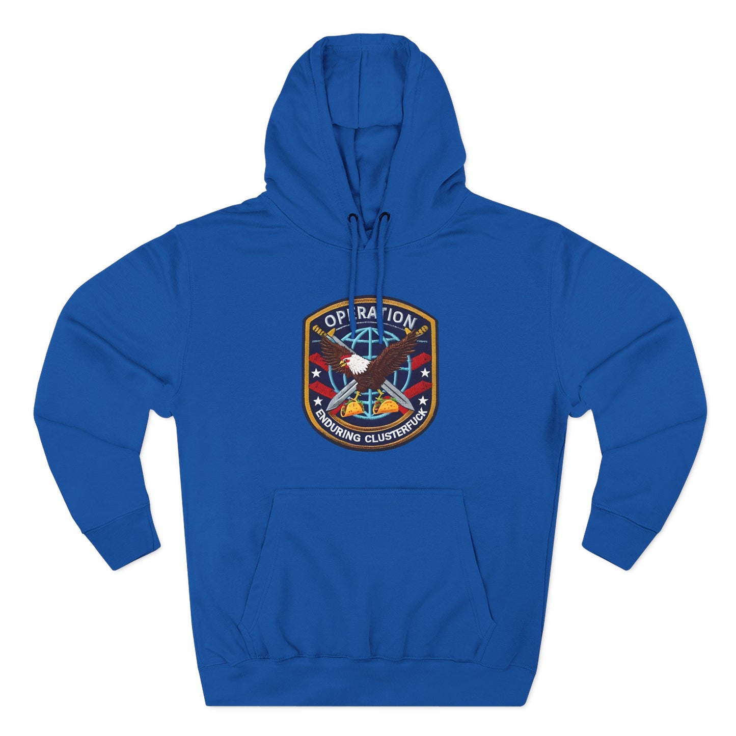 Operation Enduring Clusterfuck Fleece Hoodie, Funny Political Fleece Hoodie, Trendy and Cozy Sweatshirt