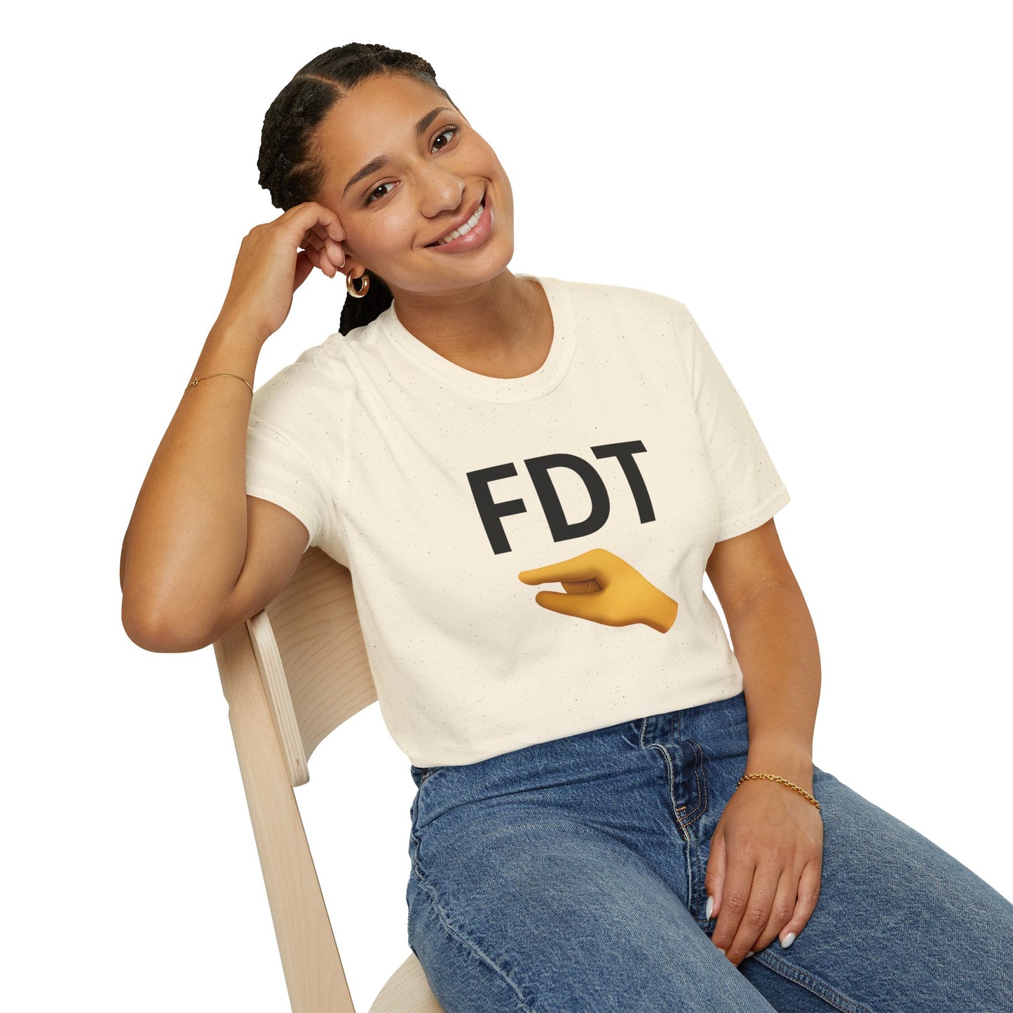 FDT (teeny weeny) unisex t-shirt,  Funny Political Tee, Humorous Gift, Unisex Casual Wear, Statement Shirt, Ideal for Parties