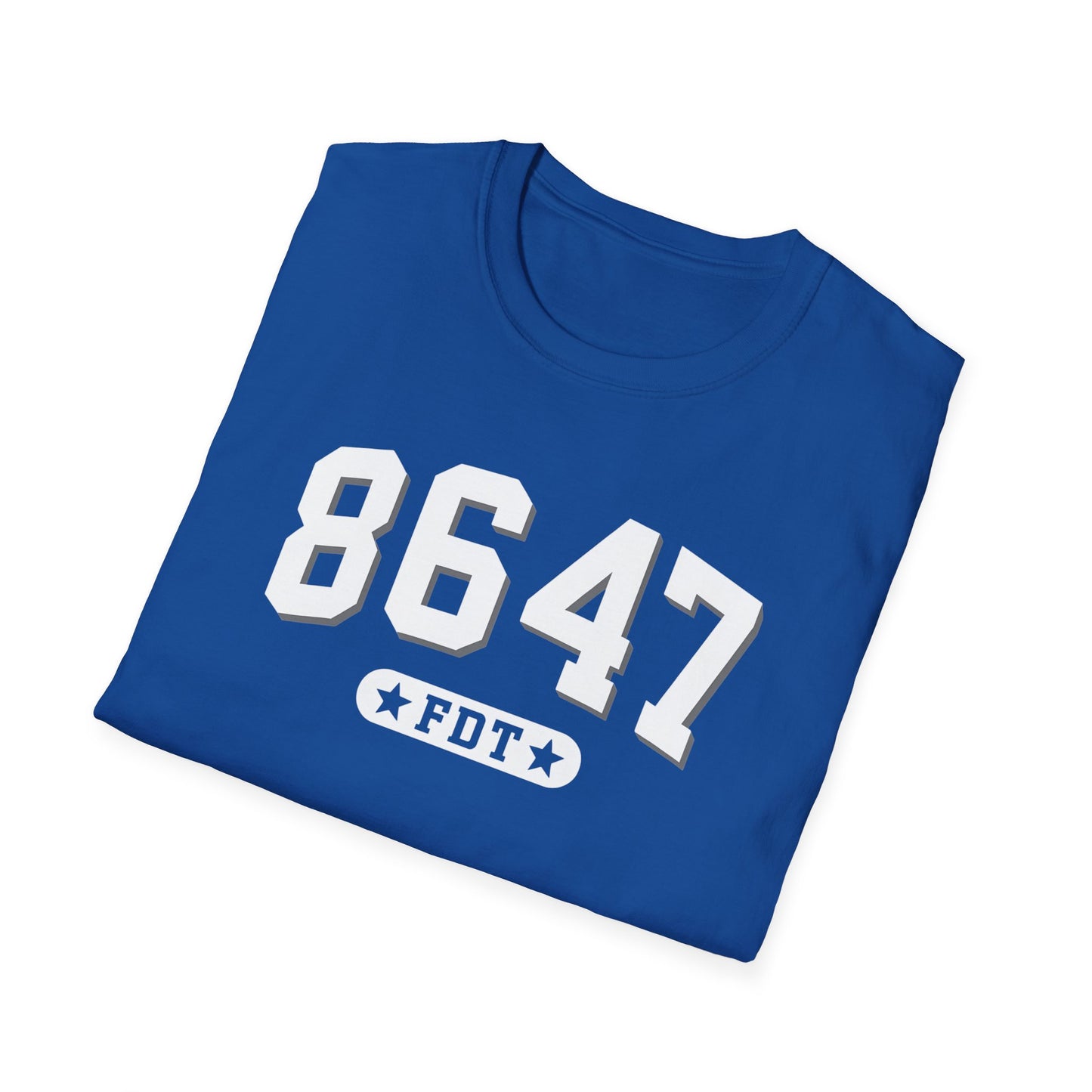 8647 FDT T-Shirt, Unisex Softstyle Tee, anti trump tee, resistance tee, FDT tshirt, protest tee, statement tshirt