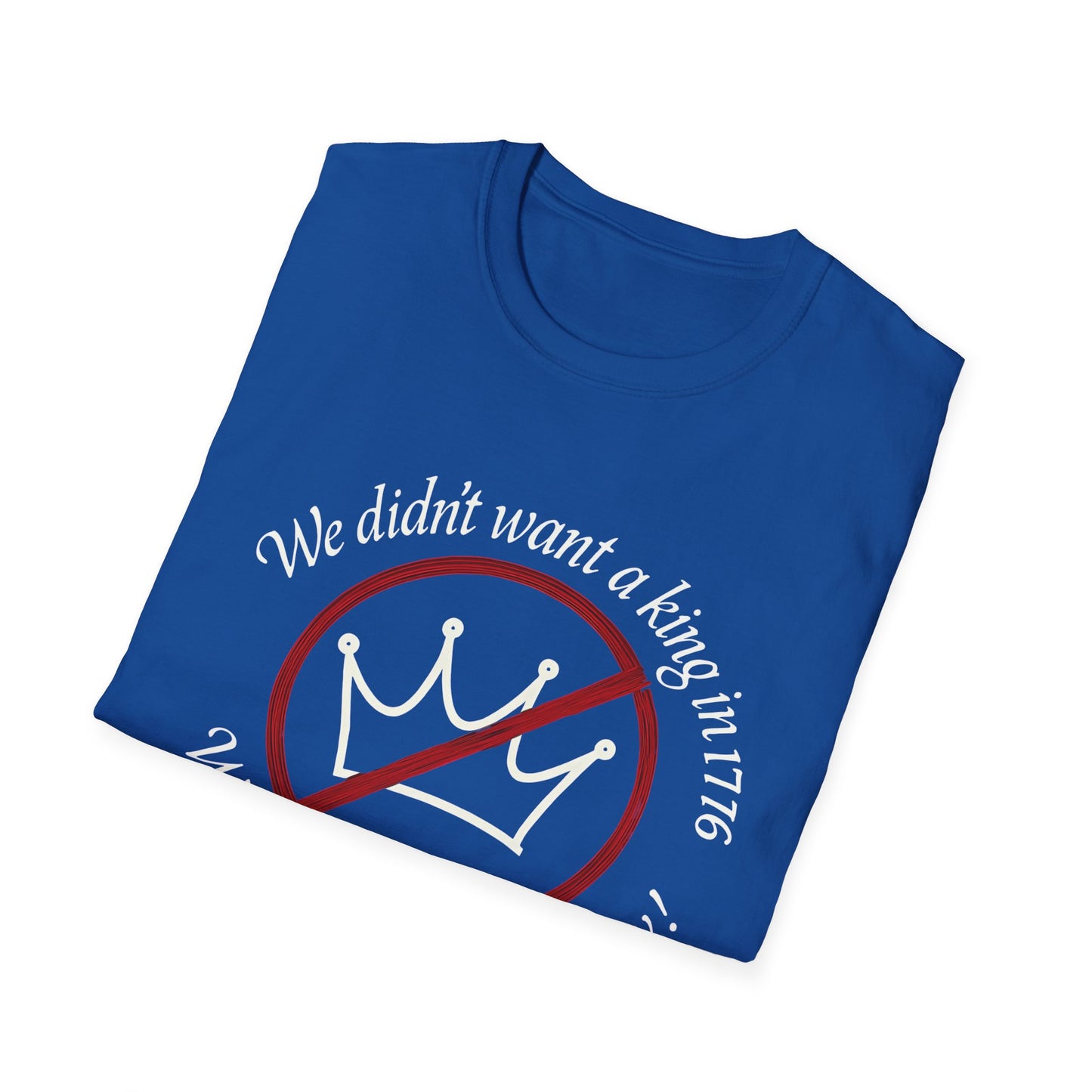 No Kings in 1776 unisex t-shirt, no kings political tee, anti king tee, unisex fit, protest t-shirt, everyday patriot t-shirt
