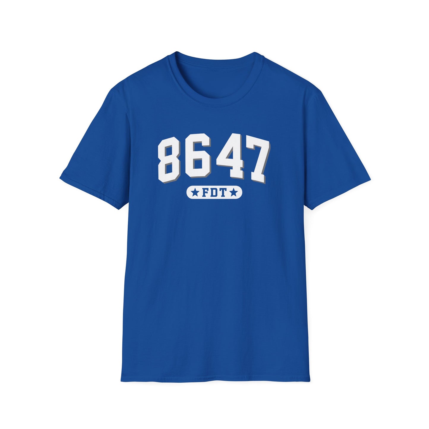 8647 FDT T-Shirt, Unisex Softstyle Tee, anti trump tee, resistance tee, FDT tshirt, protest tee, statement tshirt