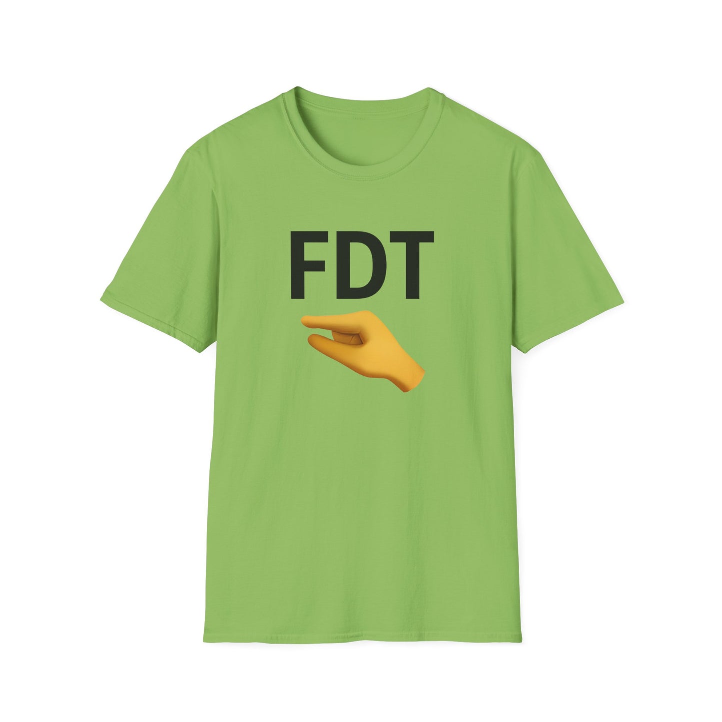FDT (teeny weeny) unisex t-shirt,  Funny Political Tee, Humorous Gift, Unisex Casual Wear, Statement Shirt, Ideal for Parties