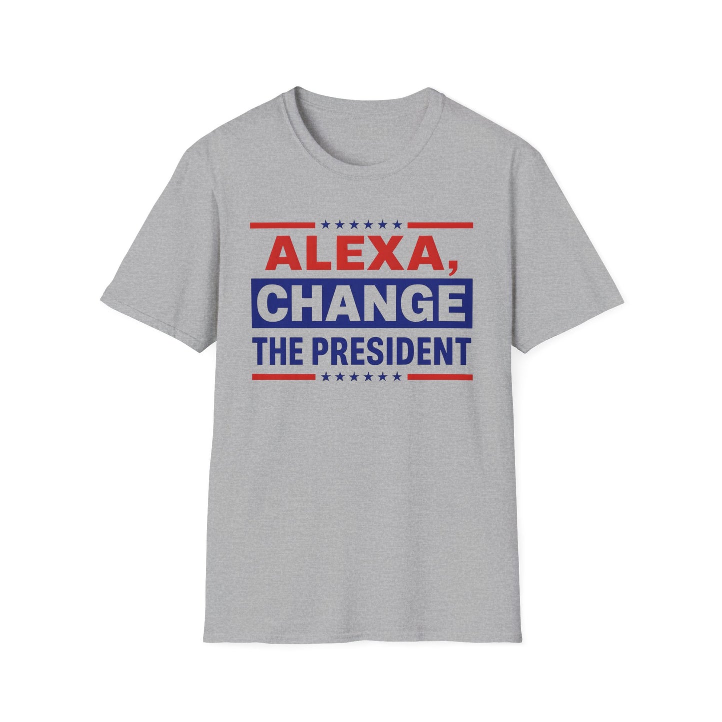 Alexa, change the President unisex T-Shirt, Election Tee, Unisex Graphic Shirt, Gift for Politics Lovers, Change the President Shirt