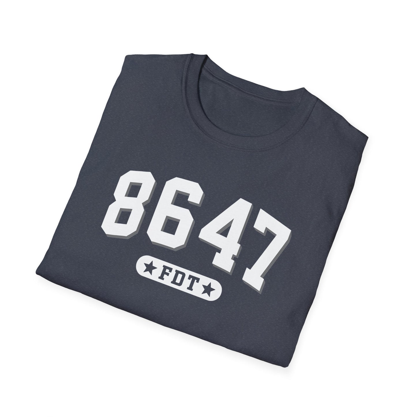 8647 FDT T-Shirt, Unisex Softstyle Tee, anti trump tee, resistance tee, FDT tshirt, protest tee, statement tshirt