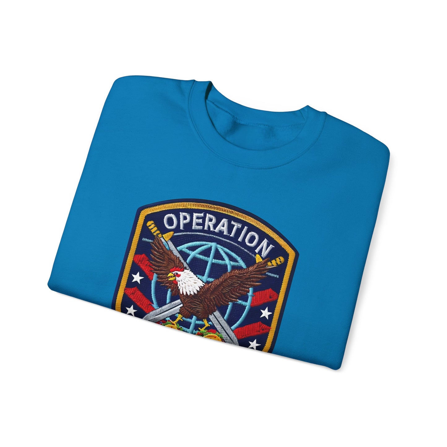 Operation Enduring Clusterfuck crewneck Sweatshirt, Political Statement Sweatshirt, Anti Fascism Sweatshirt, Support Ukraine Crew Neck