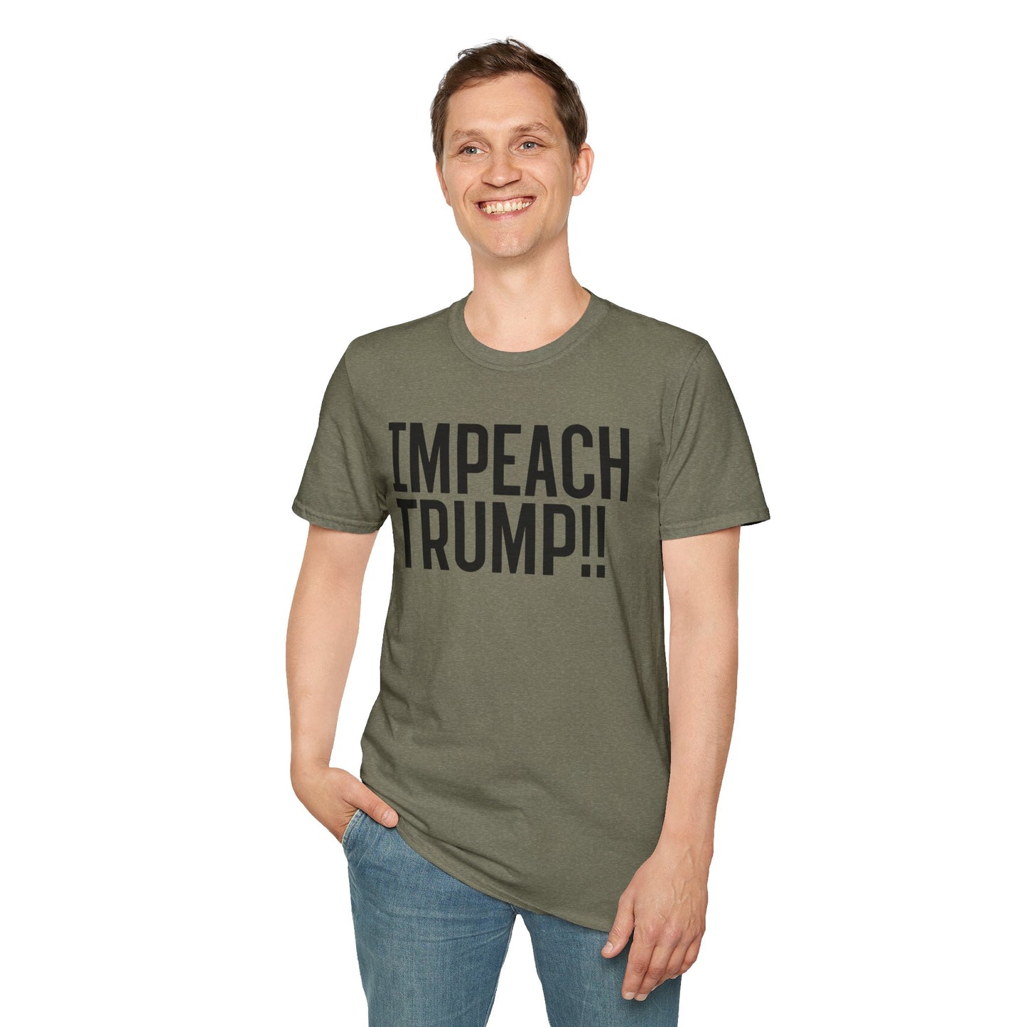 Impeach Trump!! front We've Had Enough back T-Shirt | Impeach Trump!!, Political Apparel, Comfortable Graphic Tee, Statement Top