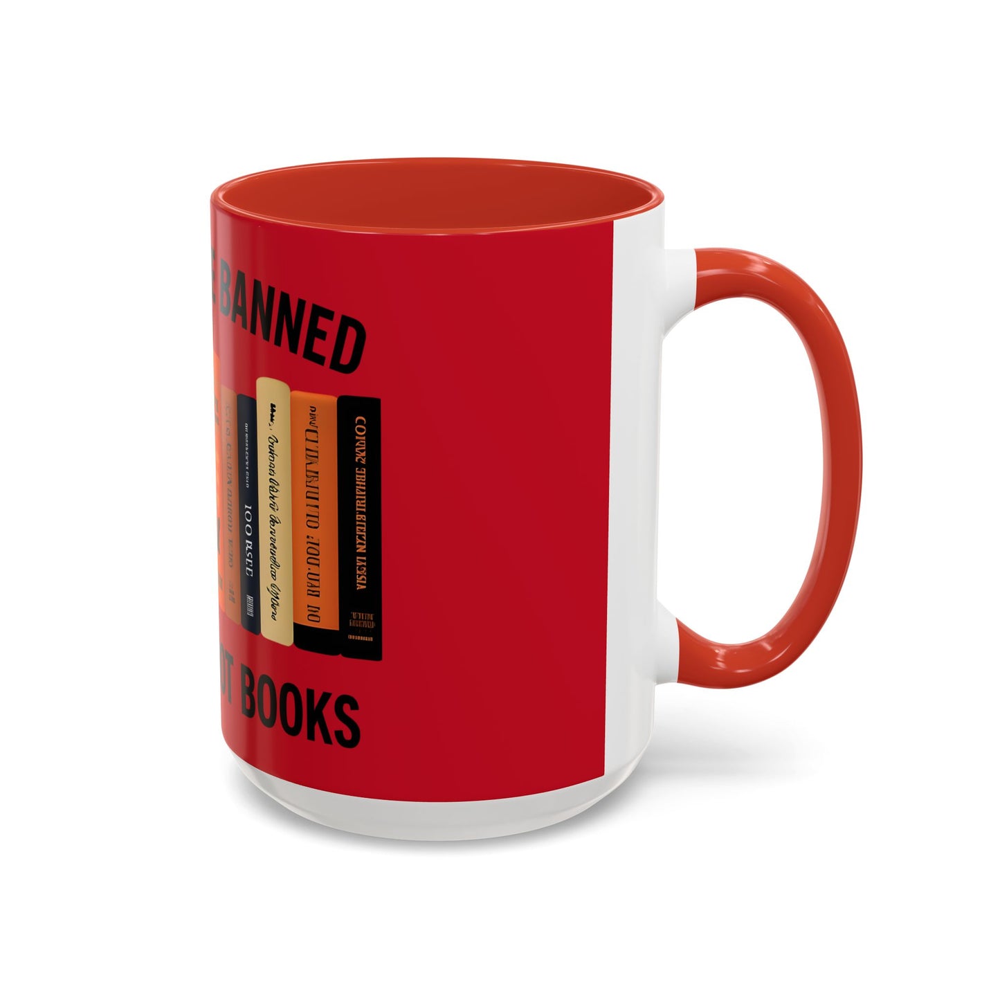 Bold Statement Coffee Mug - Banned Books Awareness, Book Lover Gift, Home Office Decor, Unique Tea Cup, Reading Appreciation