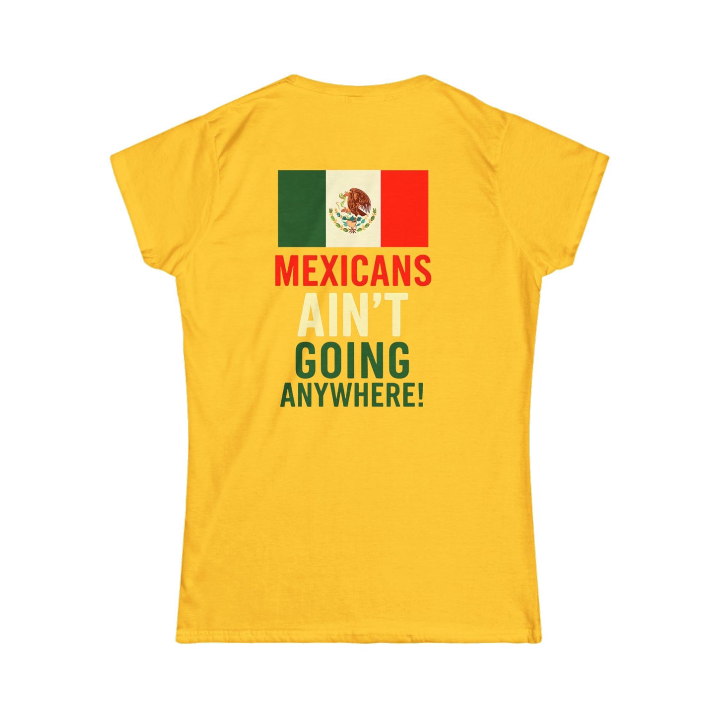 Chinga Tu MAGA front and back Ladies Fit Tee, Empowering T-Shirt, Trendy Graphic Tee, Gift for Activists, Women's Statement Shirt