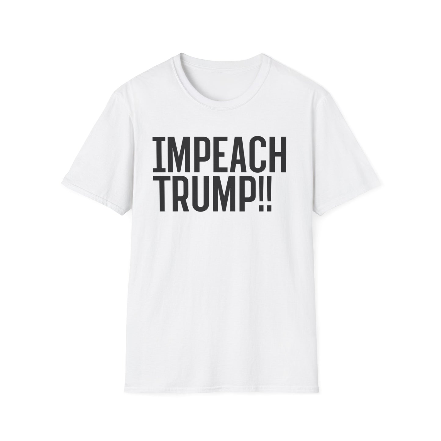 Impeach Trump!! front We've Had Enough back T-Shirt | Impeach Trump!!, Political Apparel, Comfortable Graphic Tee, Statement Top
