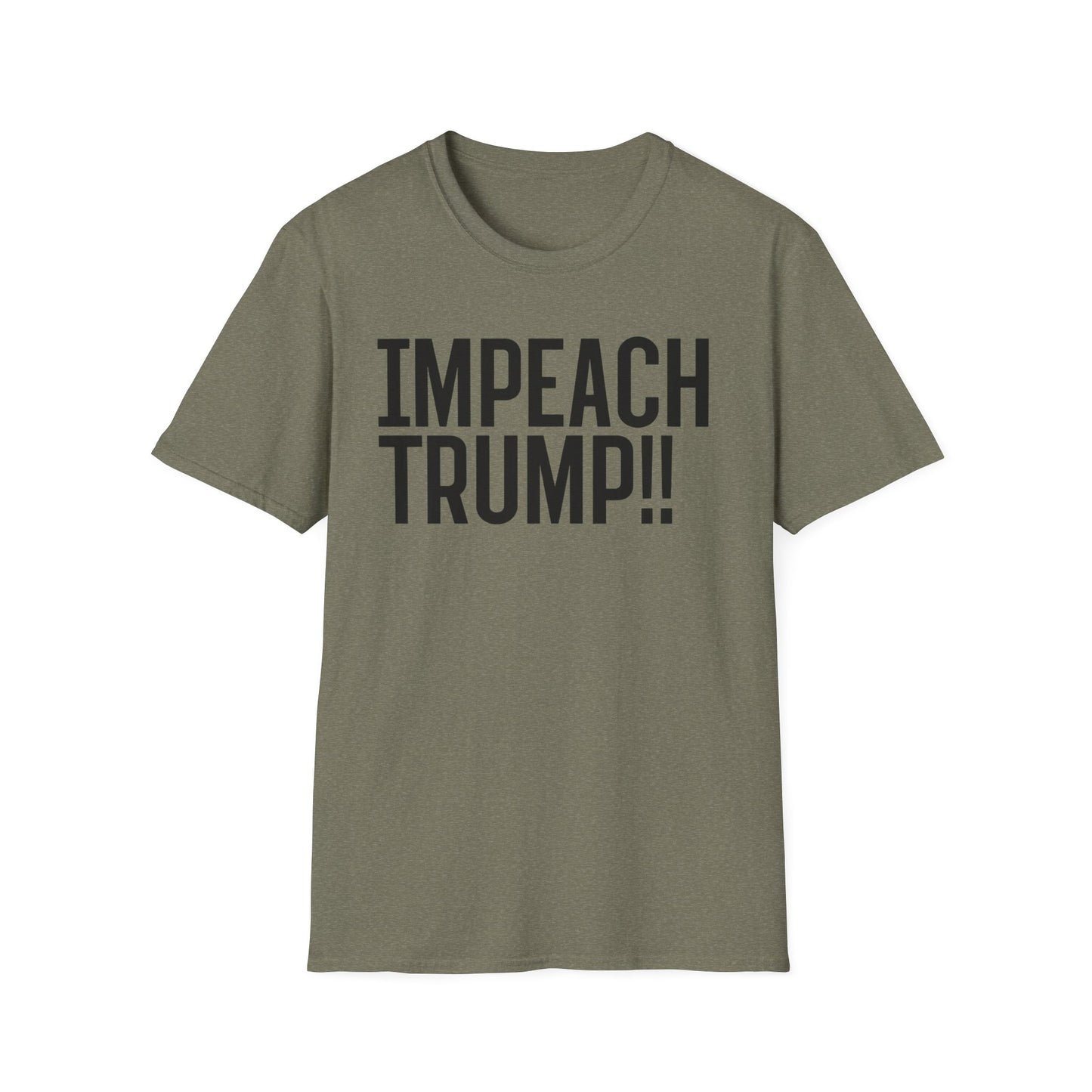 Impeach Trump!! front We've Had Enough back T-Shirt | Impeach Trump!!, Political Apparel, Comfortable Graphic Tee, Statement Top
