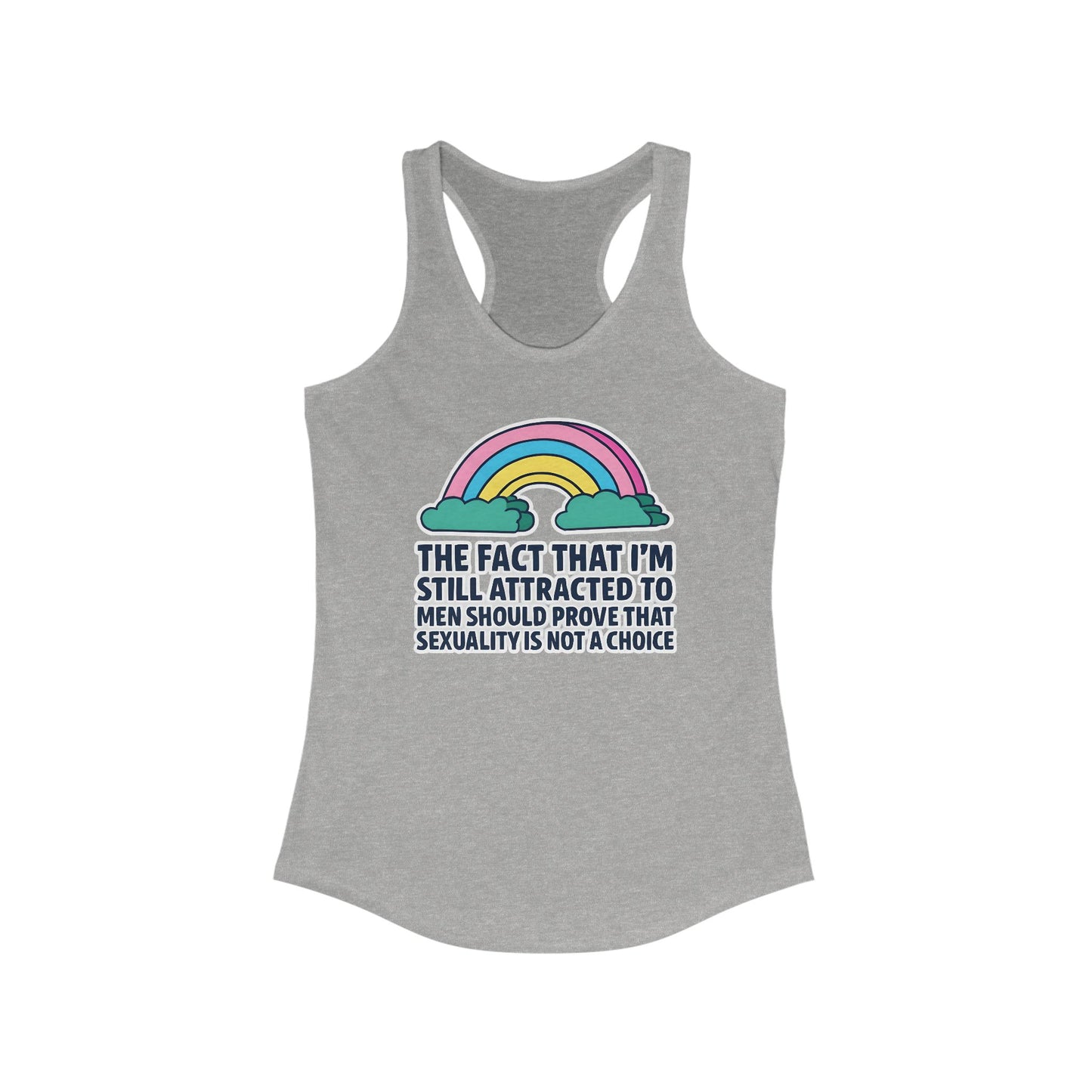 Women Empowerment racerback tank top, LGBTQ+ Apparel, Summer Top, Casual Wear, Gift for Friends, Festival Outfit