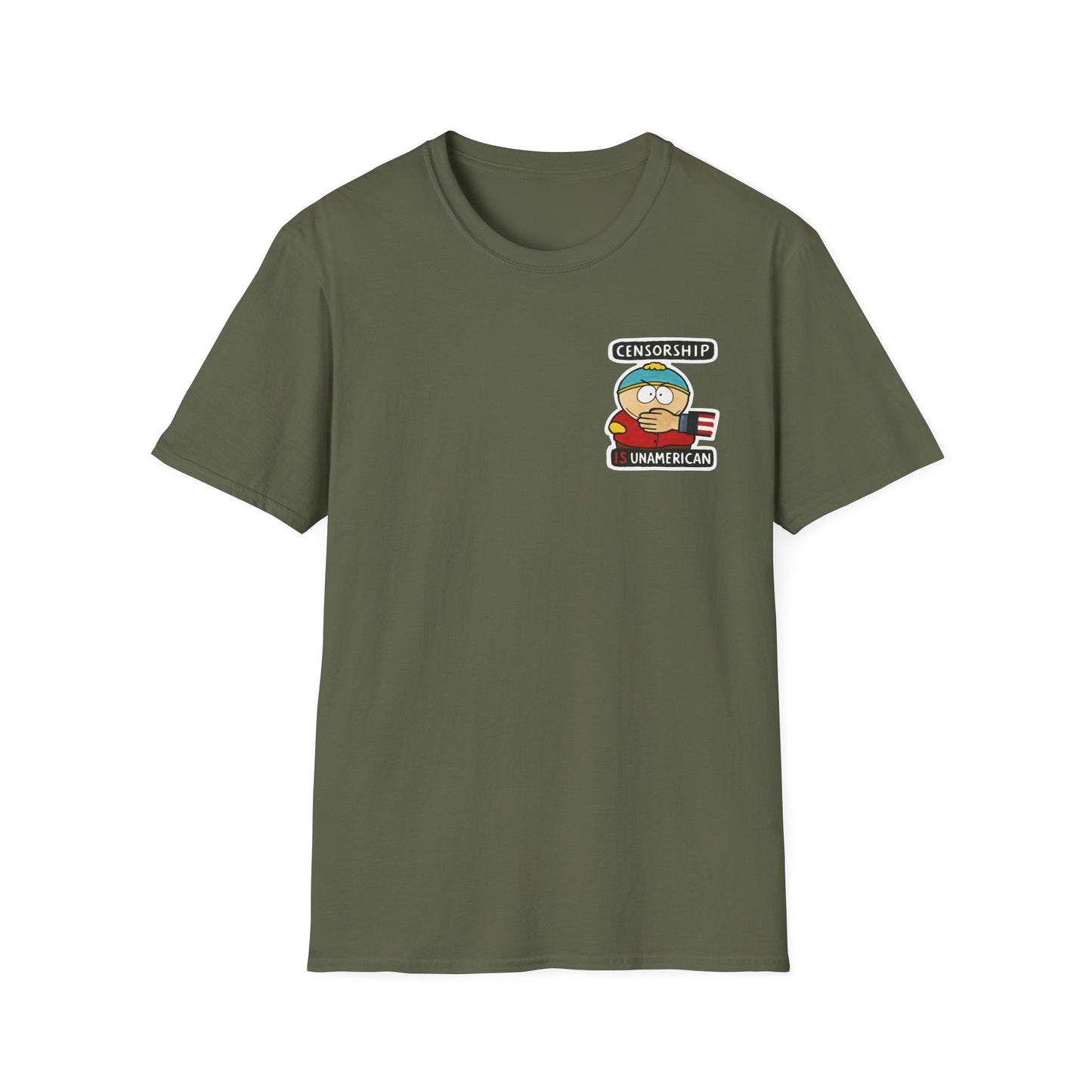 Trumpfuckistan - Population Stupid Funny Graphic Tee: Unisex Softstyle T-Shirt with Humorous, Quirky Gift for Friends, Casual Wear, Perfect for Parties