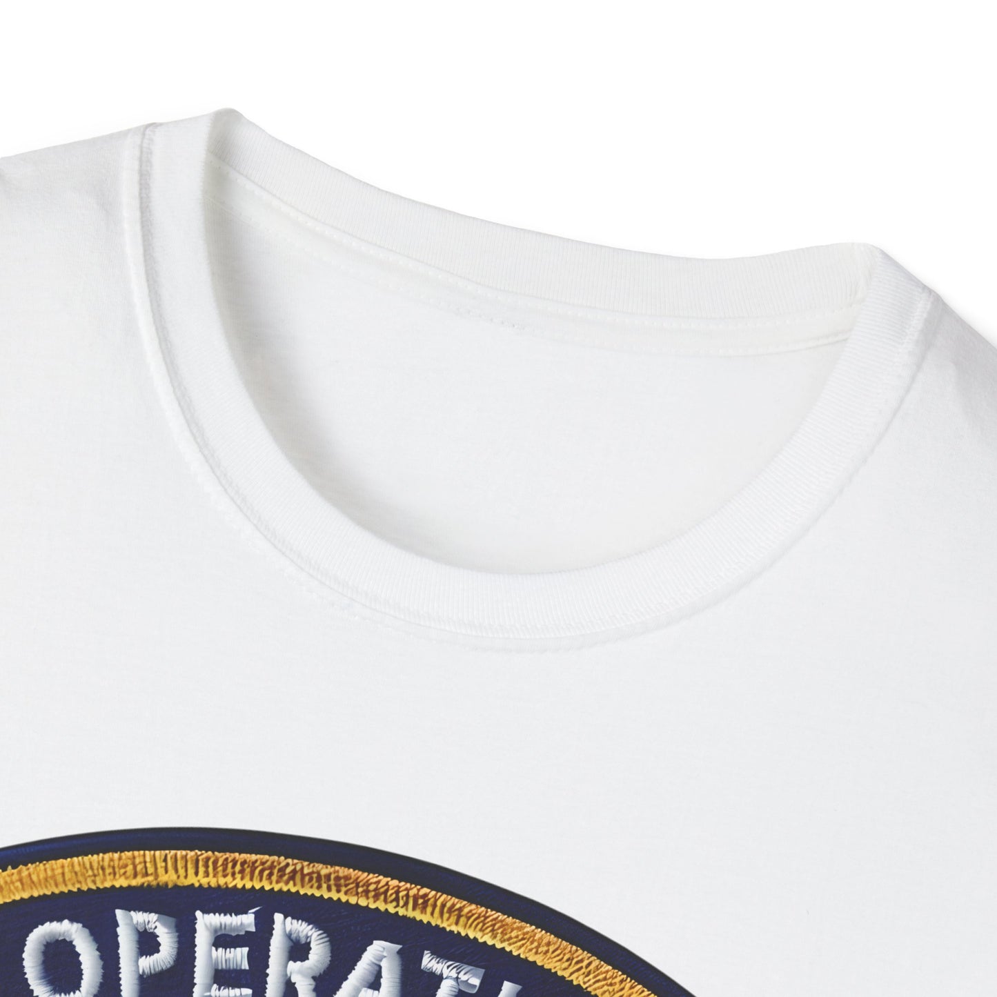 Operation Enduring Clusterf*ck Unisex Softstyle T-Shirt, Casual Wear, Military Humor Tee, Gift for Veterans, Fun Graphic Tee