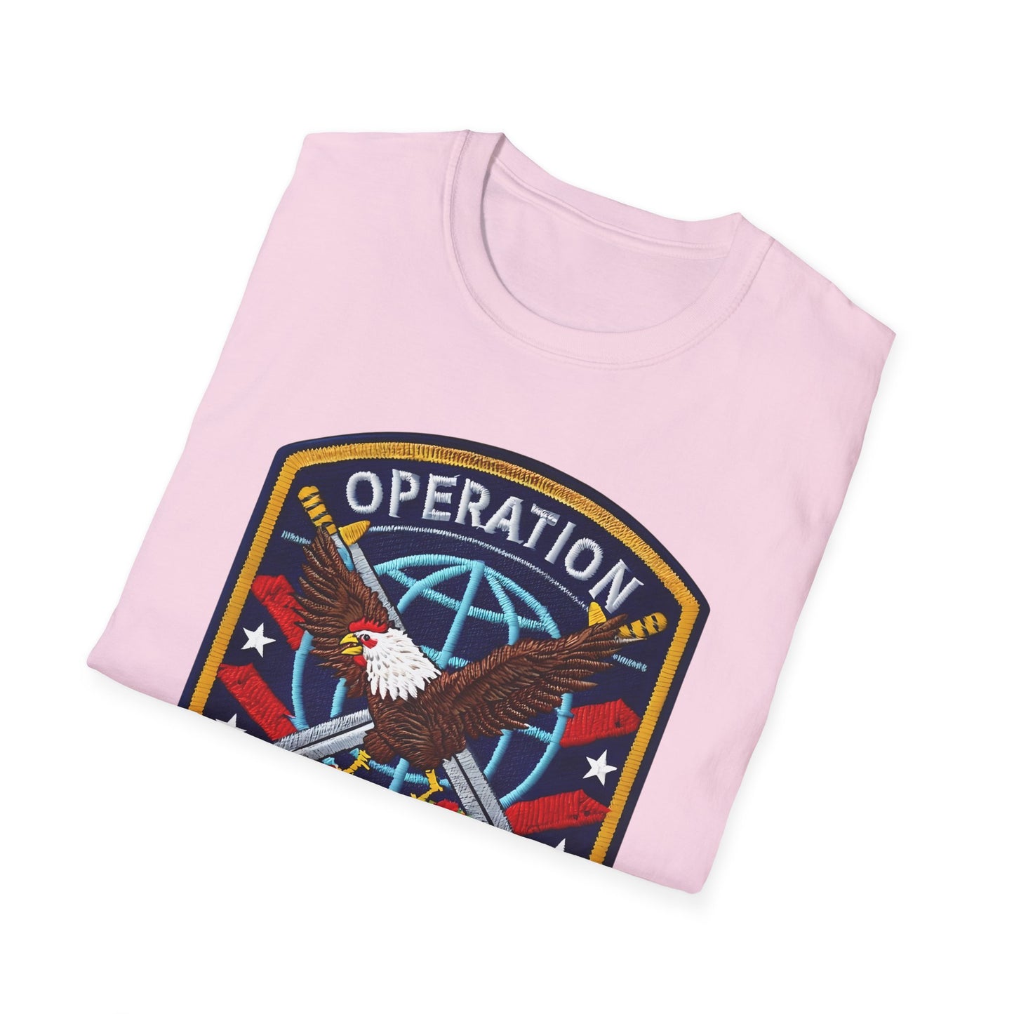 Operation Enduring Clusterf*ck Unisex Softstyle T-Shirt, Casual Wear, Military Humor Tee, Gift for Veterans, Fun Graphic Tee