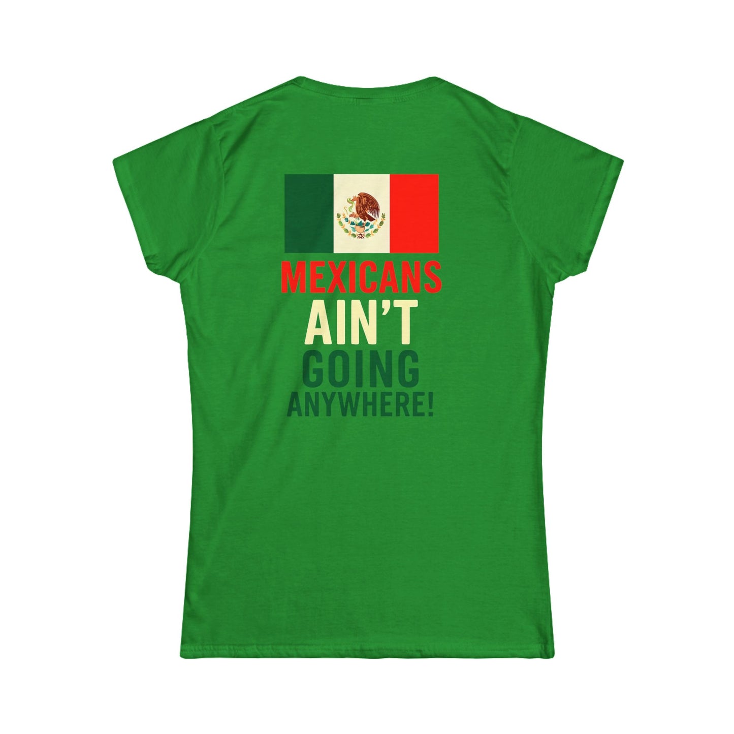Chinga Tu MAGA front and back Ladies Fit Tee, Empowering T-Shirt, Trendy Graphic Tee, Gift for Activists, Women's Statement Shirt