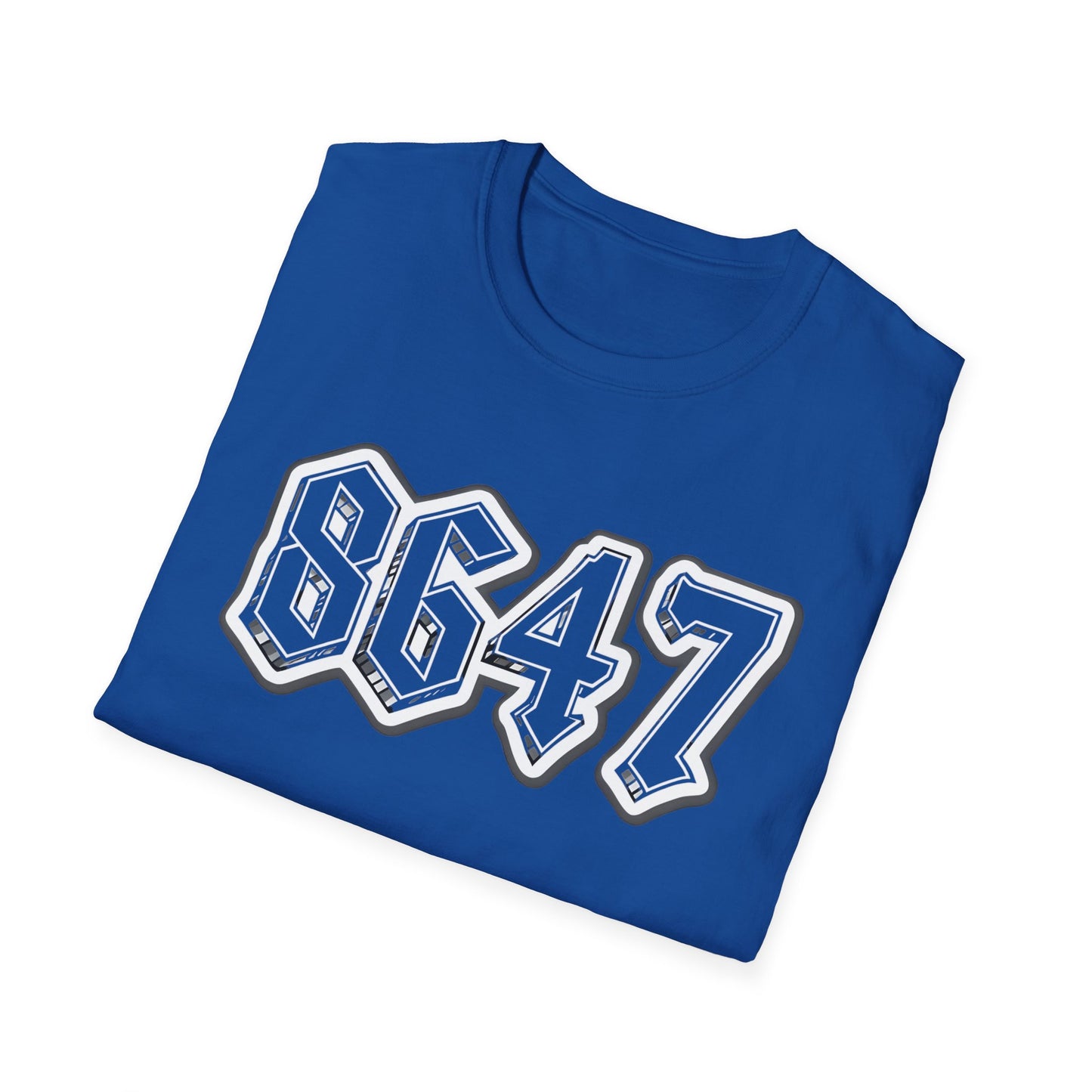 8647 Trendy Unisex T-Shirt with Bold Graphic 8647, Casual Streetwear, Gift for Him or Her, Everyday Wear, Comfortable Tee