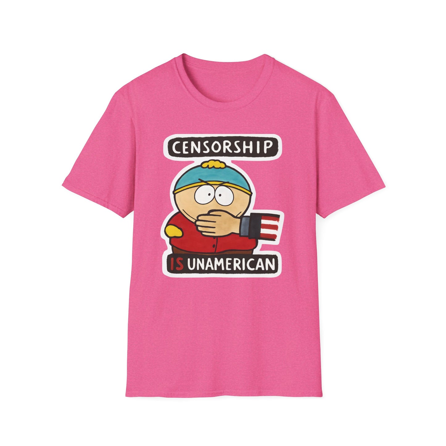 Anti-Censorship unisex Tee, Protest Clothing, Graphic Tee, Casual Wear, Gift for Activists, Free Speech, unamerican censorship tee unisex fit