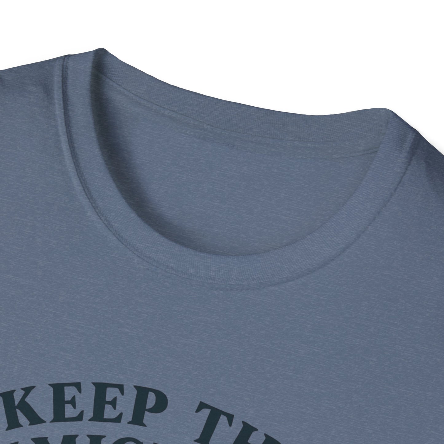 Keep the Immigrants, Deport the Racists -unisex anytime tee,  Casual Wear, Statement Piece, Gift for, Stand with immigrants, anti racists tee