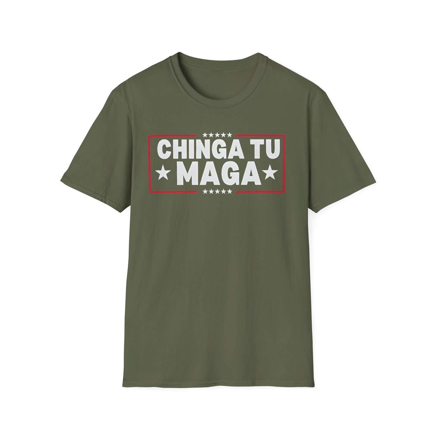Chinga Tu MAGA unisex T-Shirt - Unique Gift, Casual Wear, Protest  Apparel, Everyday Fashion, Graphic Tee, Ban ICE