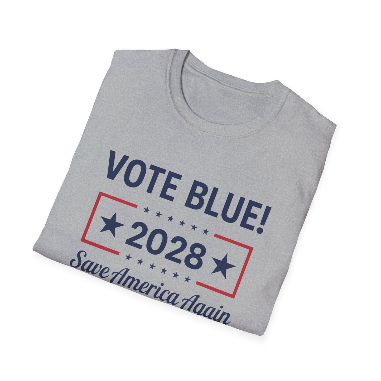 vote blue unisex tee, 2028 vote blue shirt, pro democracy tee, anti fascism tee