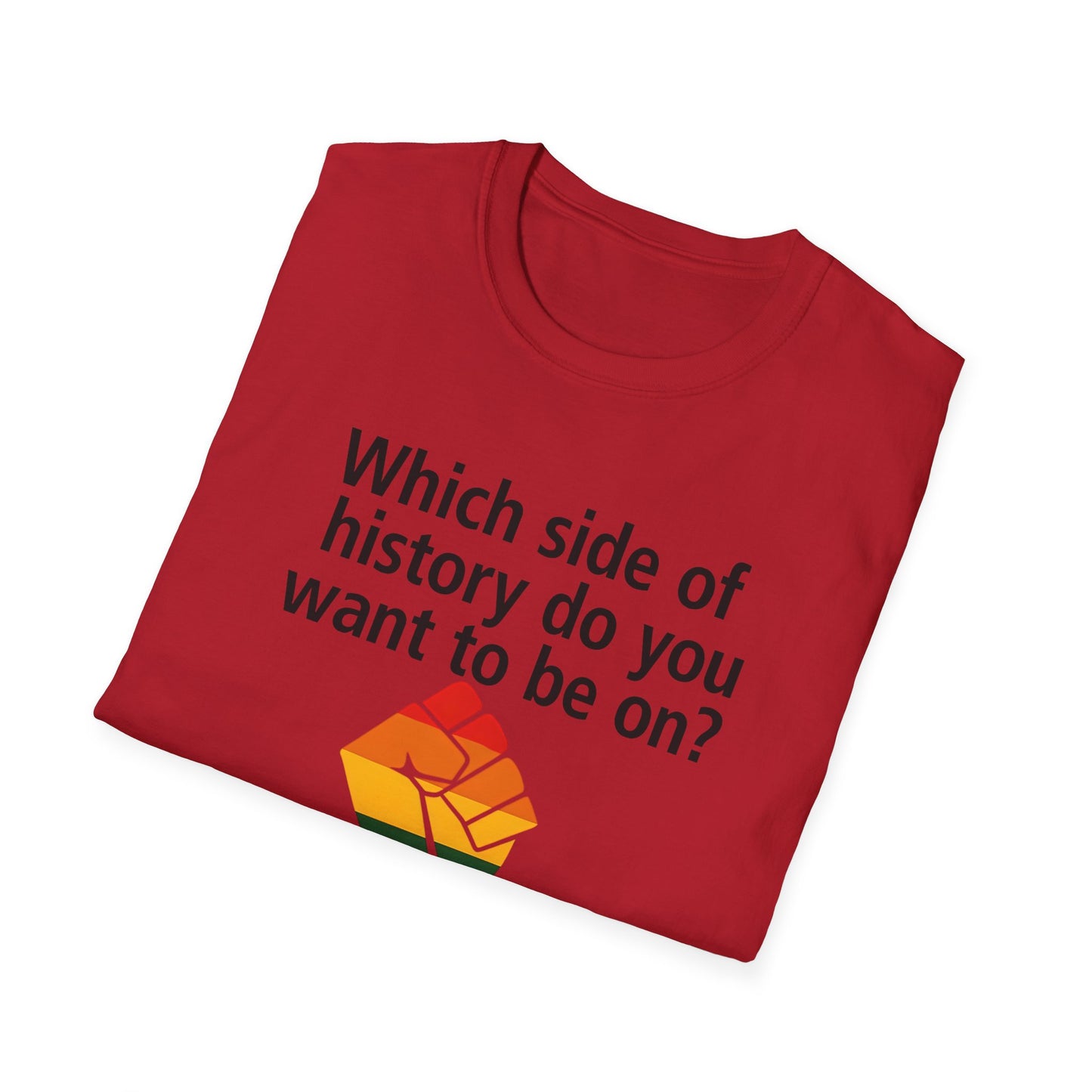 Equal Rights for All - What side of history do you want to be on? unisex T-shirt, Political Tee, Voter's Shirt, Casual Wear