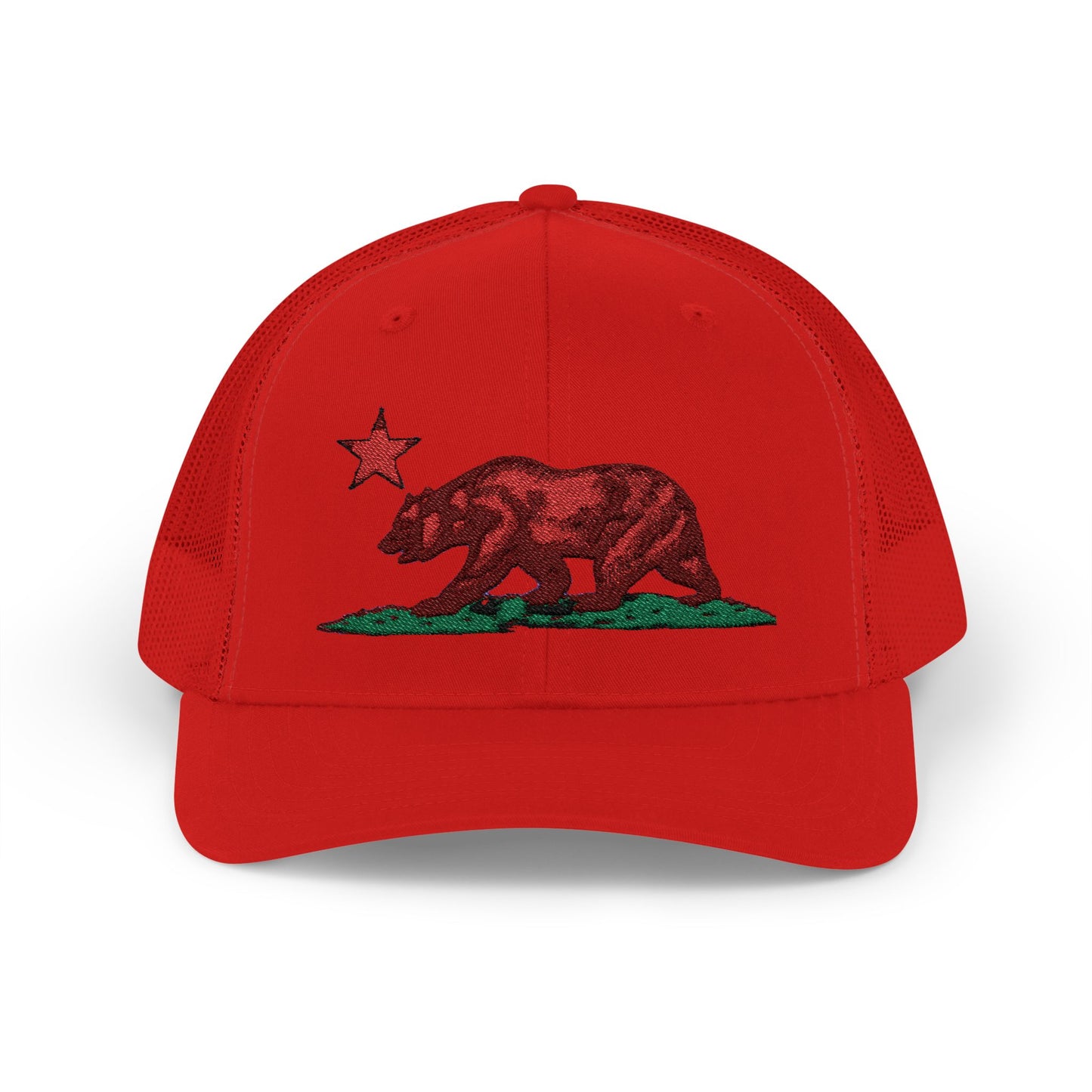 California Bear Snapback Trucker Cap, Stylish Hat, Summer Accessory, Outdoor Gear, Retro Cap, Gift for Nature Lovers