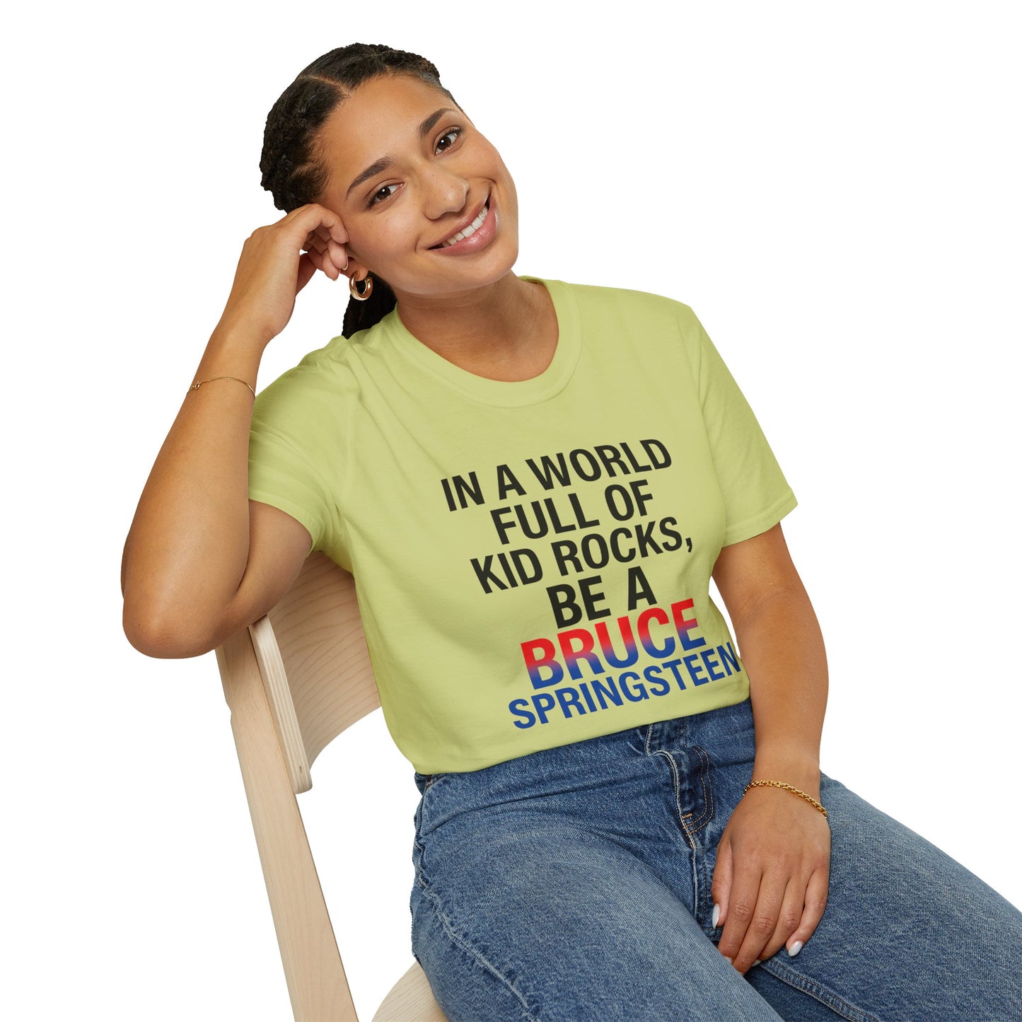 Be a Bruce Springsteen T-Shirt - Be a Bruce Springsteen, Music Lover Gift, Casual Tee, Concert Outfit, Unique Design