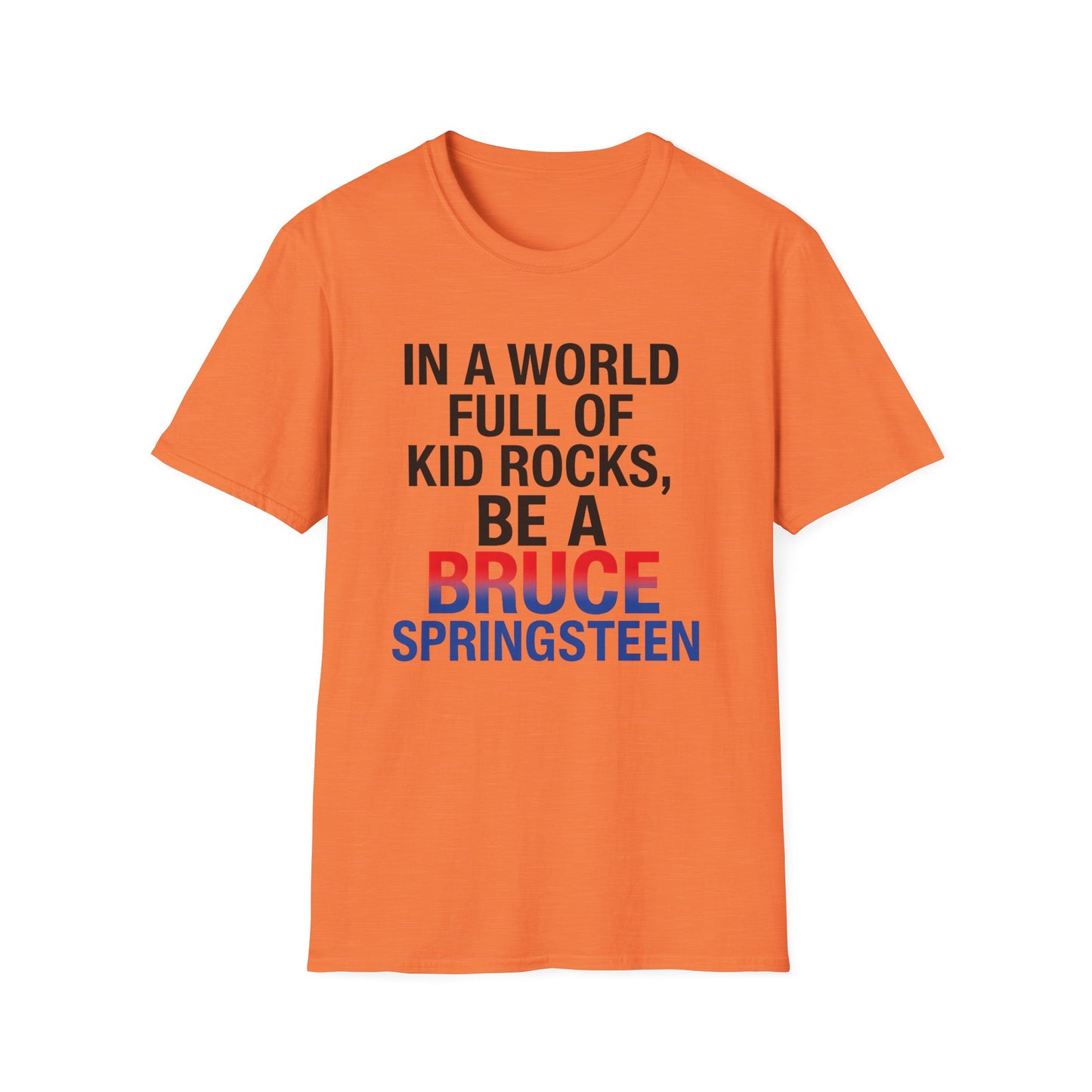 Be a Bruce Springsteen T-Shirt - Be a Bruce Springsteen, Music Lover Gift, Casual Tee, Concert Outfit, Unique Design