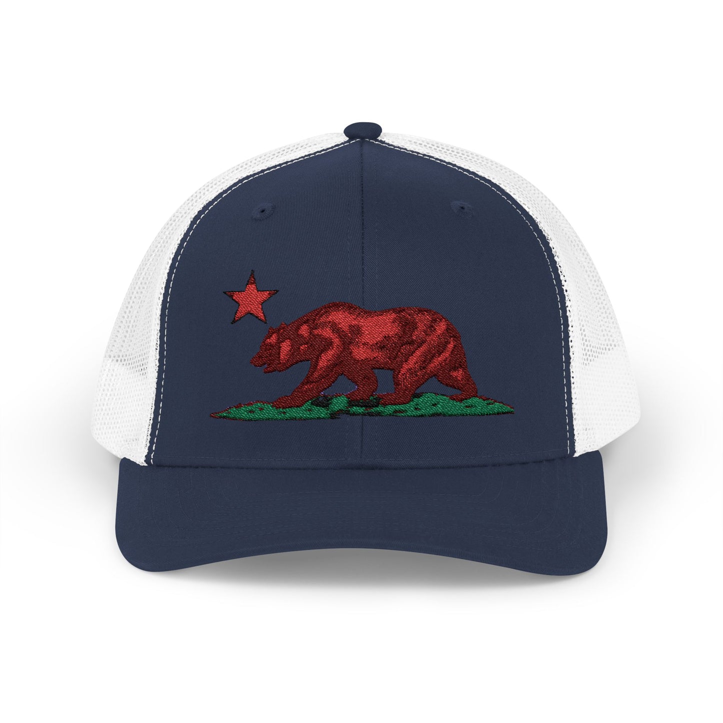 California Bear Snapback Trucker Cap, Stylish Hat, Summer Accessory, Outdoor Gear, Retro Cap, Gift for Nature Lovers
