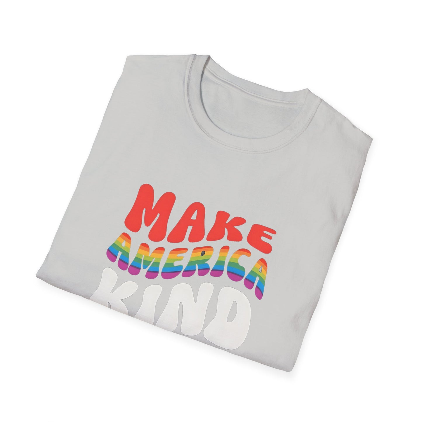 Make America Kind Again #BlueCrew T-Shirt,  Unisex #BlueCrew Tee, #BlueCrew Gear, Anti MAGA Tee, Anti Fascist Tee