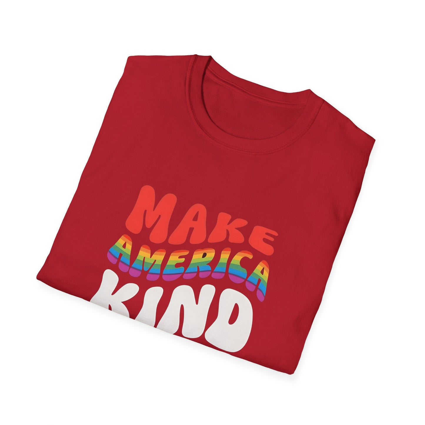 Make America Kind Again #BlueCrew T-Shirt,  Unisex #BlueCrew Tee, #BlueCrew Gear, Anti MAGA Tee, Anti Fascist Tee