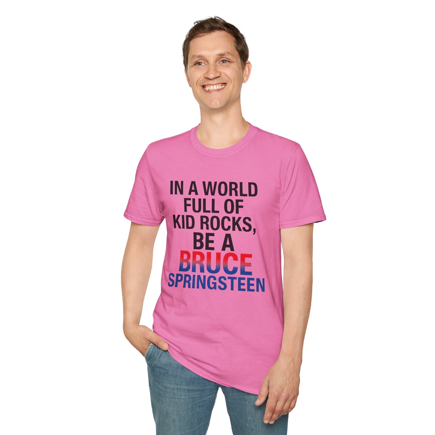 Be a Bruce Springsteen T-Shirt - Be a Bruce Springsteen, Music Lover Gift, Casual Tee, Concert Outfit, Unique Design