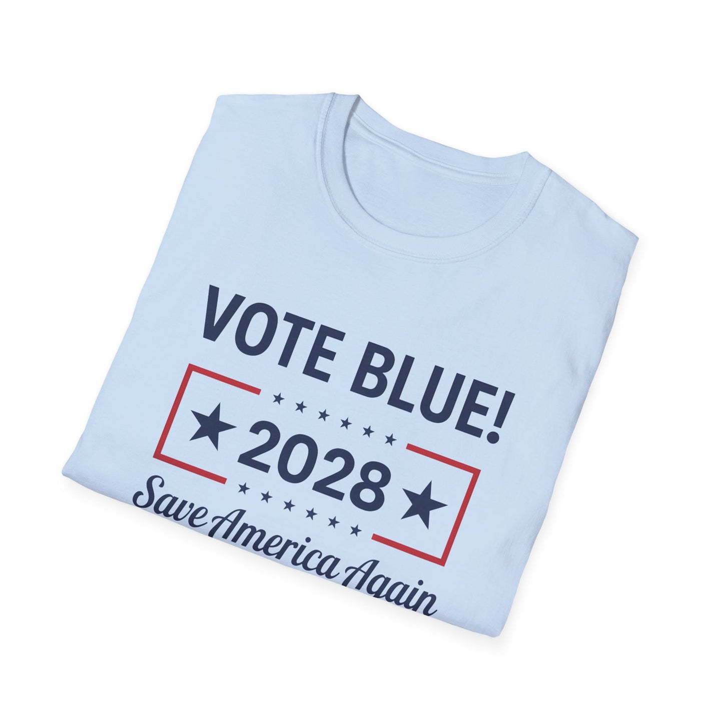 vote blue unisex tee, 2028 vote blue shirt, pro democracy tee, anti fascism tee