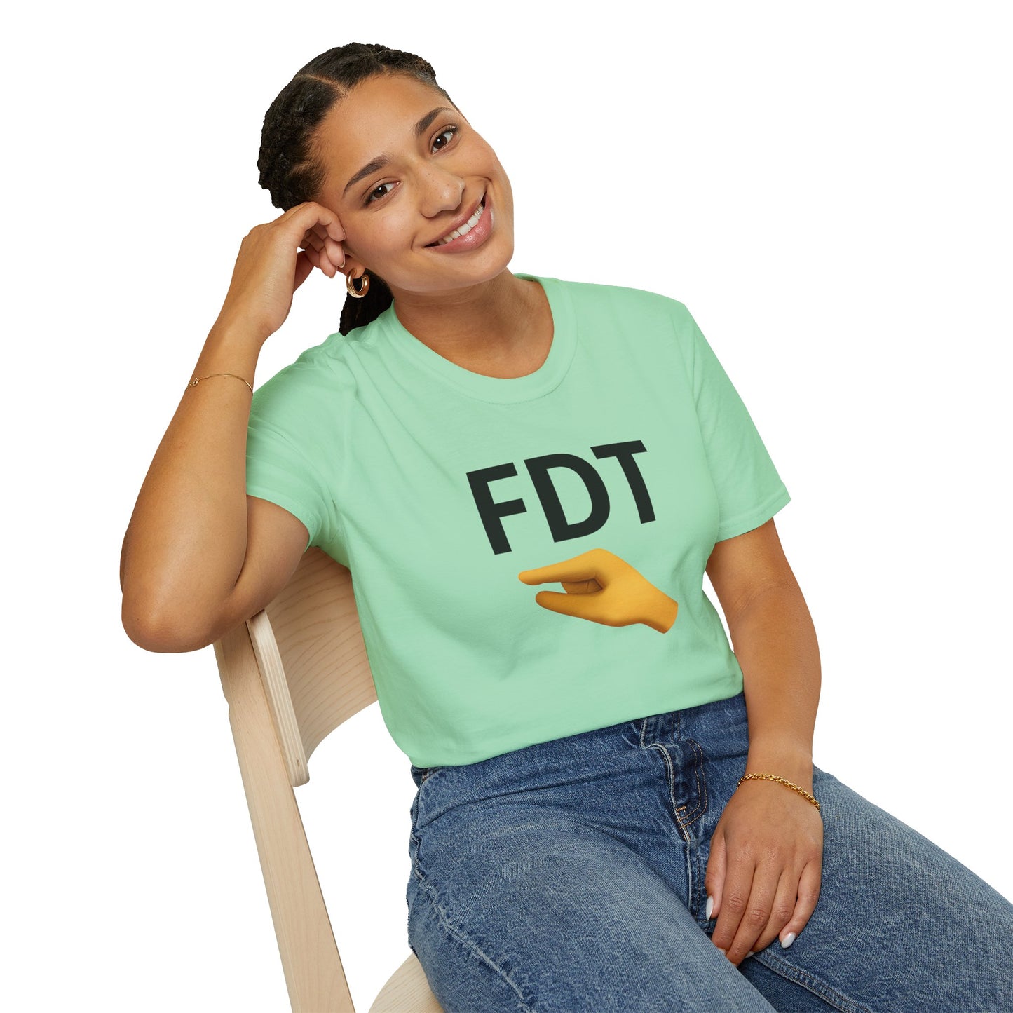 FDT (teeny weeny) unisex t-shirt,  Funny Political Tee, Humorous Gift, Unisex Casual Wear, Statement Shirt, Ideal for Parties