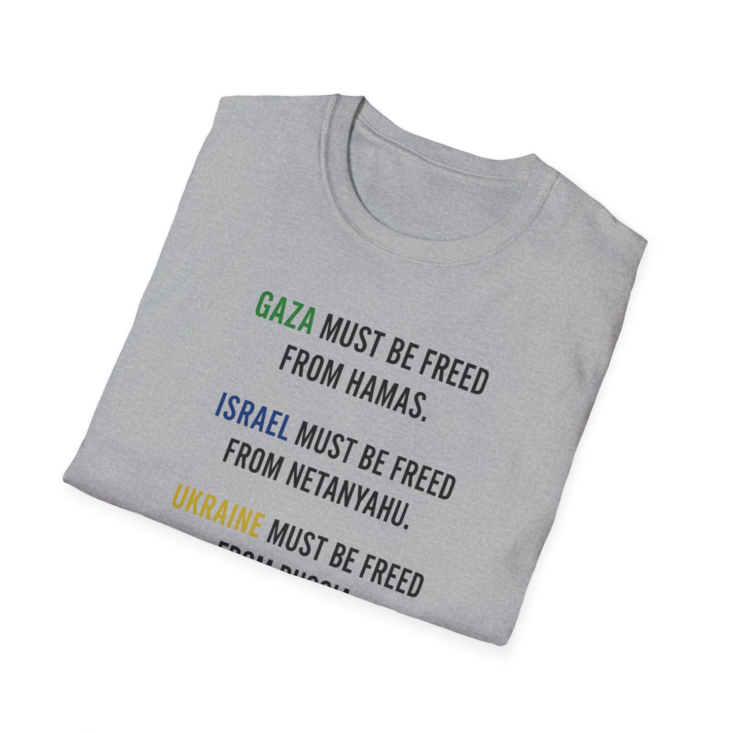 Protest Statement T-Shirt | Graphic Tee for Activists | Unisex Softstyle Shirt | Comfortable Casual Wear | Social Justice Fashion | [...]
