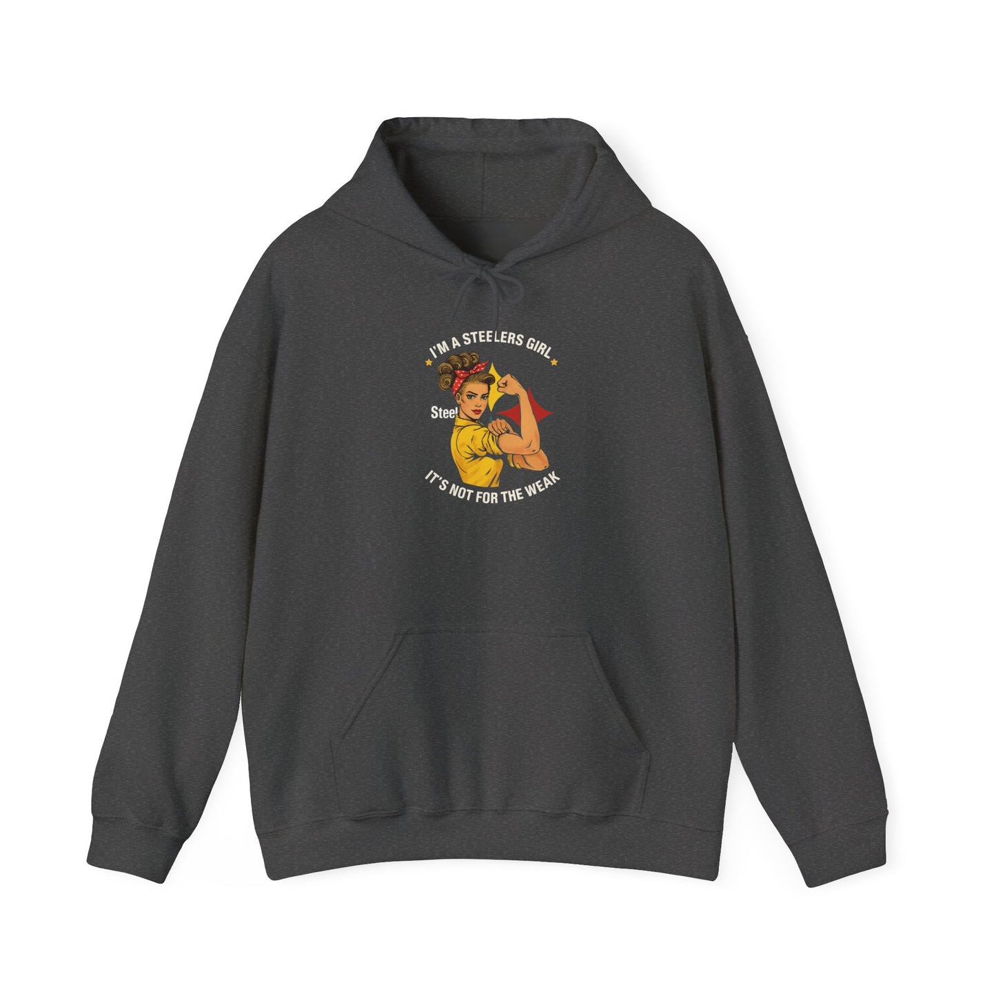 Steelers Girl Fleece Hoodie Sassy Sweatshirt with Motivational Quote - Perfect Gift for Gym Lovers, Workout Hooded Pullover, Casual Wear, Unisex Fashion, Fitness [...]