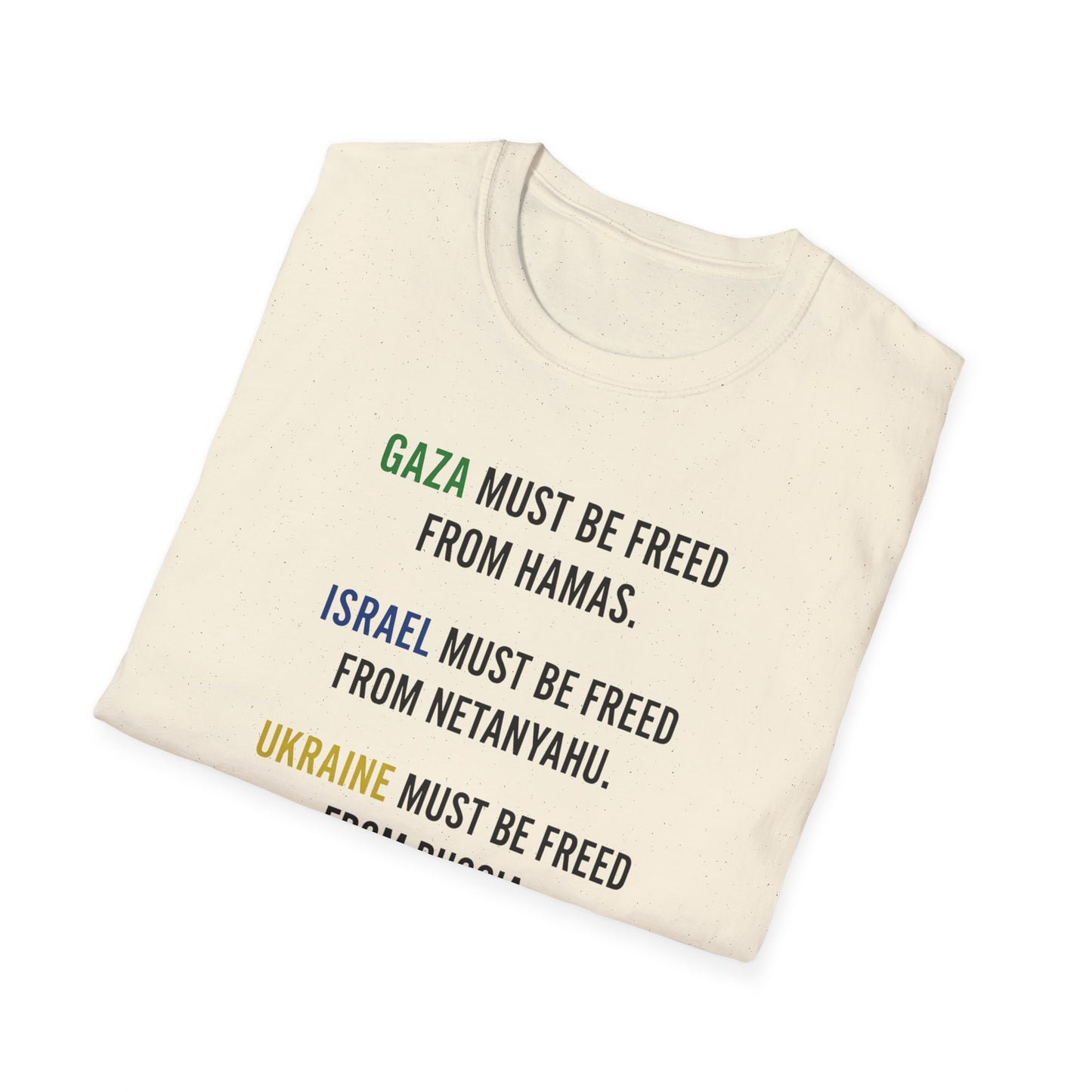 Protest Statement T-Shirt | Graphic Tee for Activists | Unisex Softstyle Shirt | Comfortable Casual Wear | Social Justice Fashion | [...]