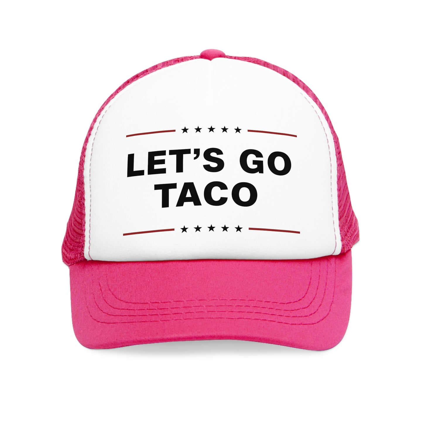 Let's Go Taco Mesh Cap - Impeach the Taco, Nacho President Hat, Humor Gift for Food Lovers, Party Accessory, Cinco de Mayo Party