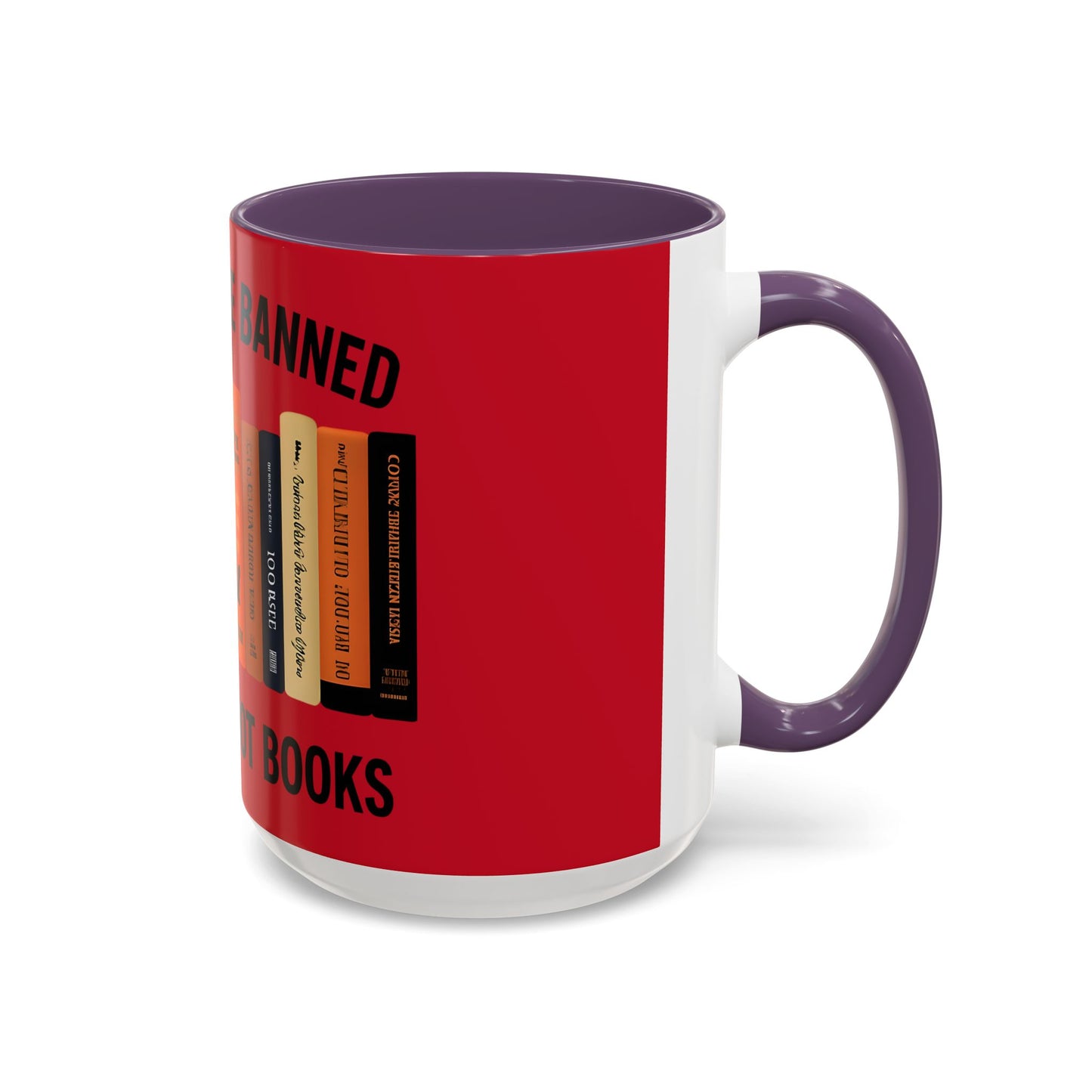 Bold Statement Coffee Mug - Banned Books Awareness, Book Lover Gift, Home Office Decor, Unique Tea Cup, Reading Appreciation